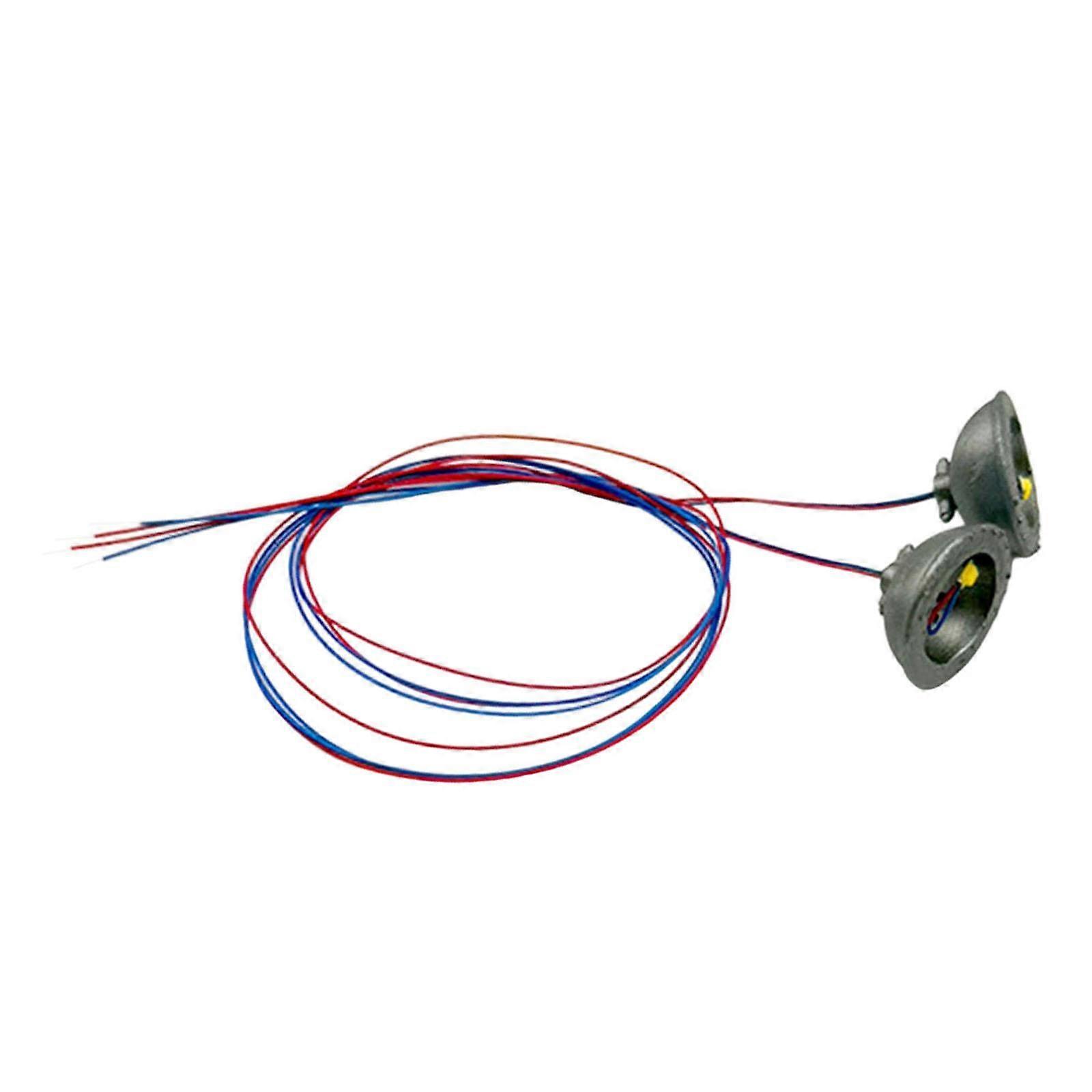 2Pcs Miniature Model Warehouse Lamp for 1:64 Model Building LED Ceiling Lamp