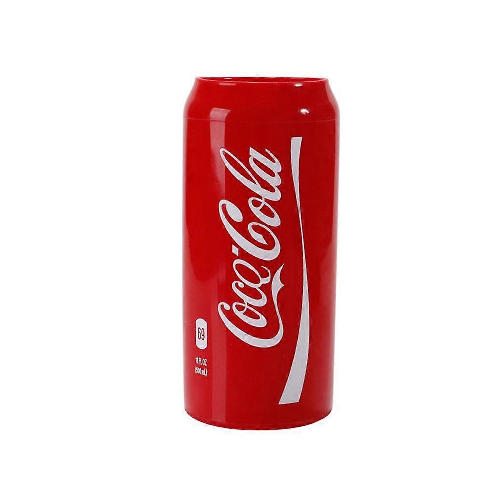 For Coke Silicone Can Holder Protective Red Sleeve For 355ml 500ml Cans Non Slip Grip