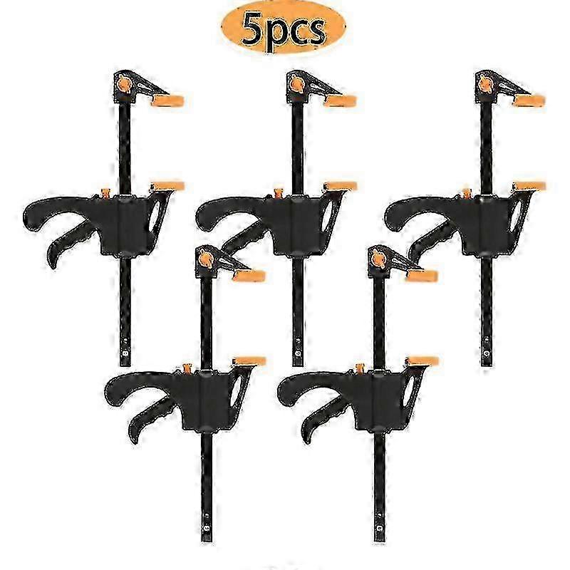 Spreader Work Bar Clamp F Clamp Gadget Tool Diy Hand Speed Squeeze Quick Ratchet Release Clip Kit 4 Inch Wood Working Tool