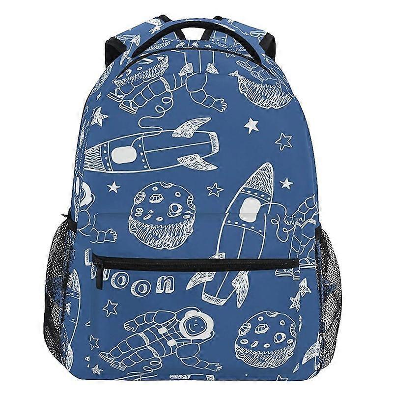 Primary school student backpack printed large capacity ladies backpack computer bag