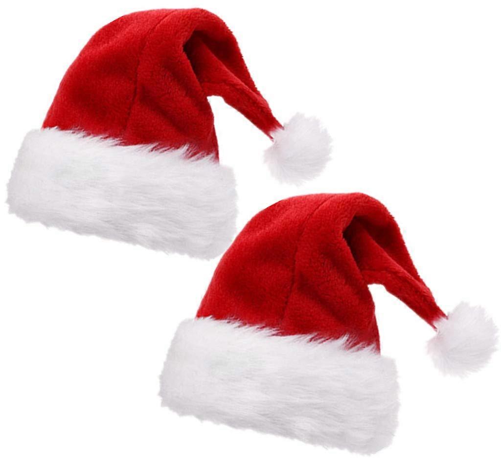 Paillette Christmas Hat 2Piece Set, Assorted Colors, Sequined Santa Claus Cap For Adults, Wide 12.2 In, Height 17.7 In