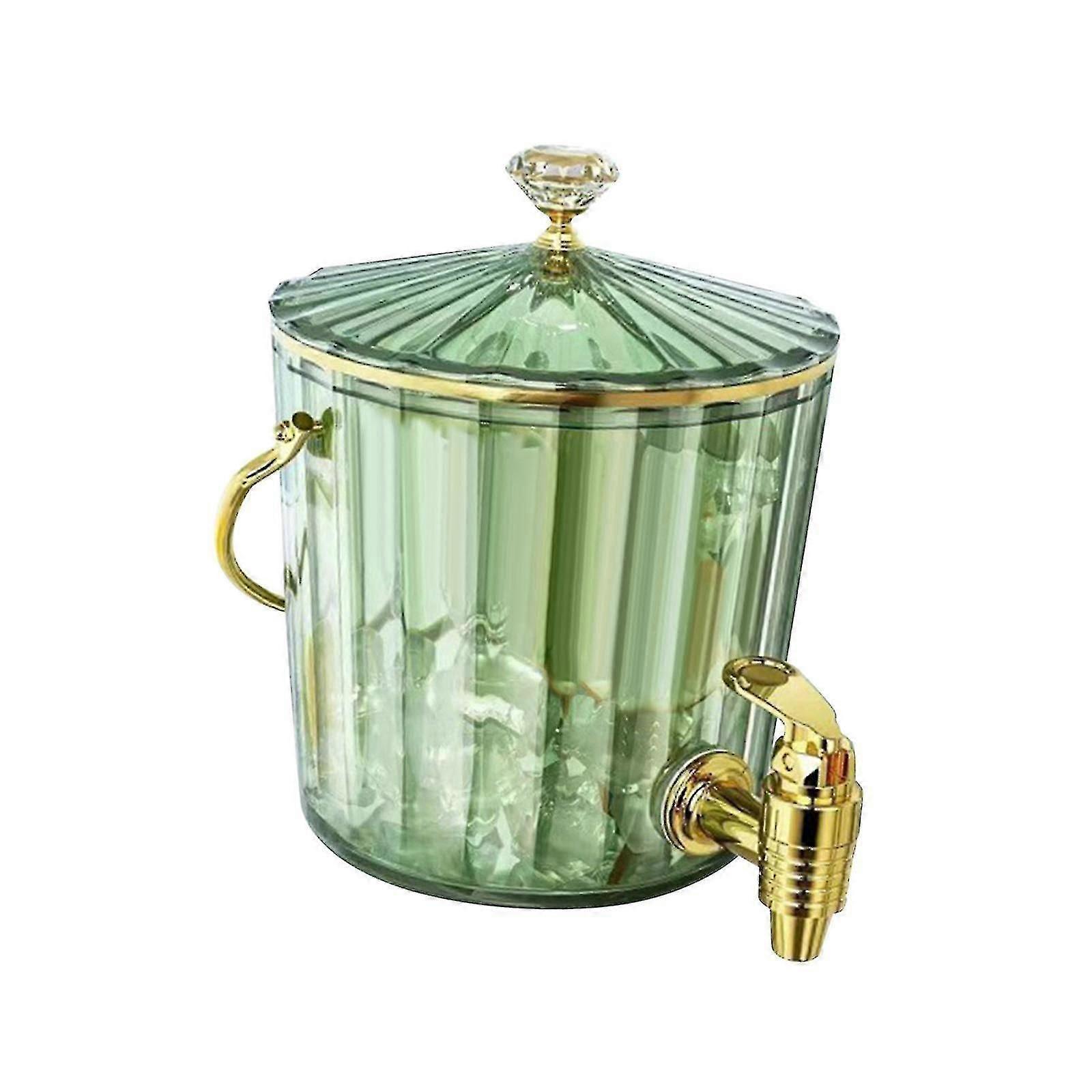 2l Getränkespender mit Zapfhahn Saftglas für Saftlimonade