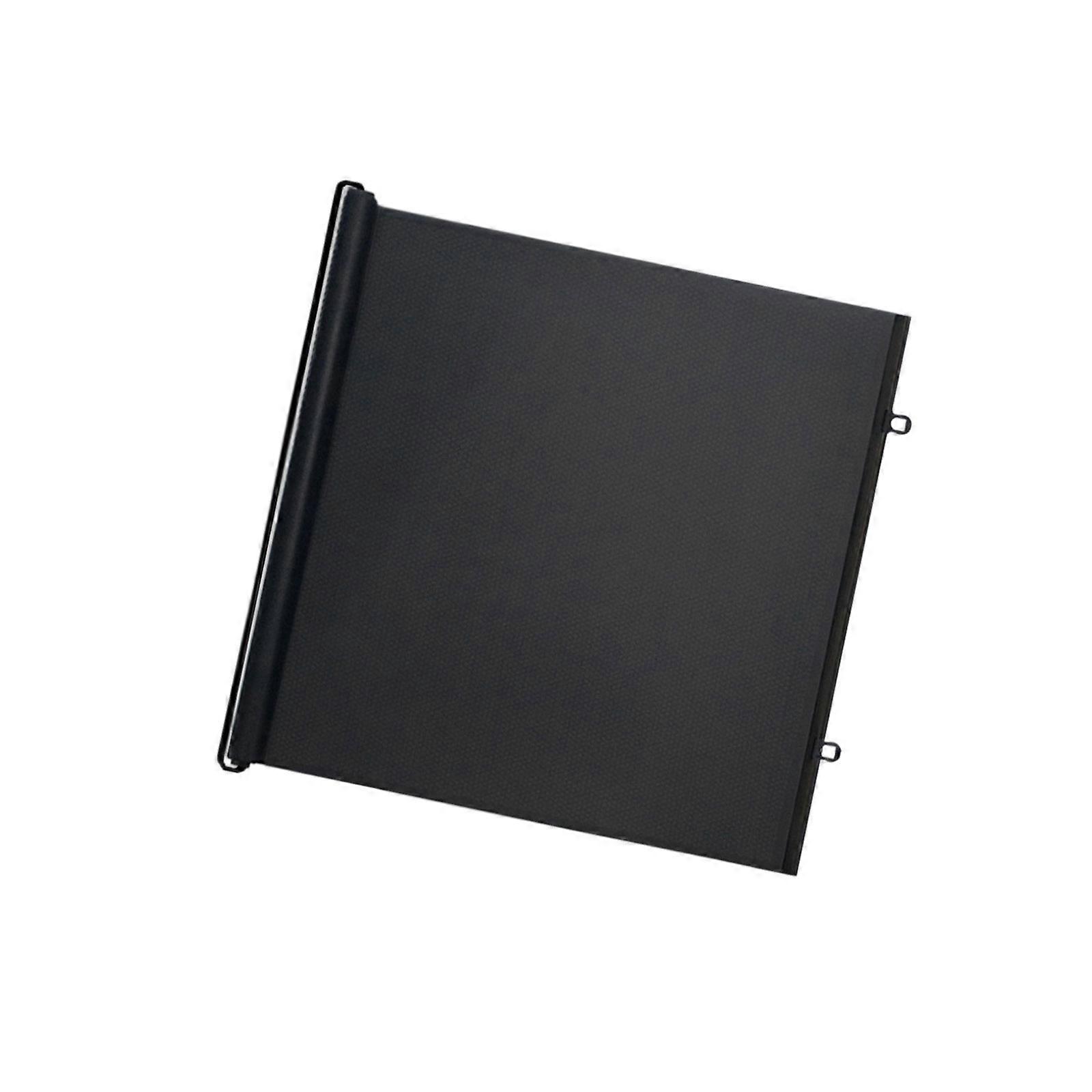 Modifiable Extendable Puss Barrier Soft Fabric Substance For Indoor Use Easy Installation Multiple Room Pet Safety Pen  Black trumpet