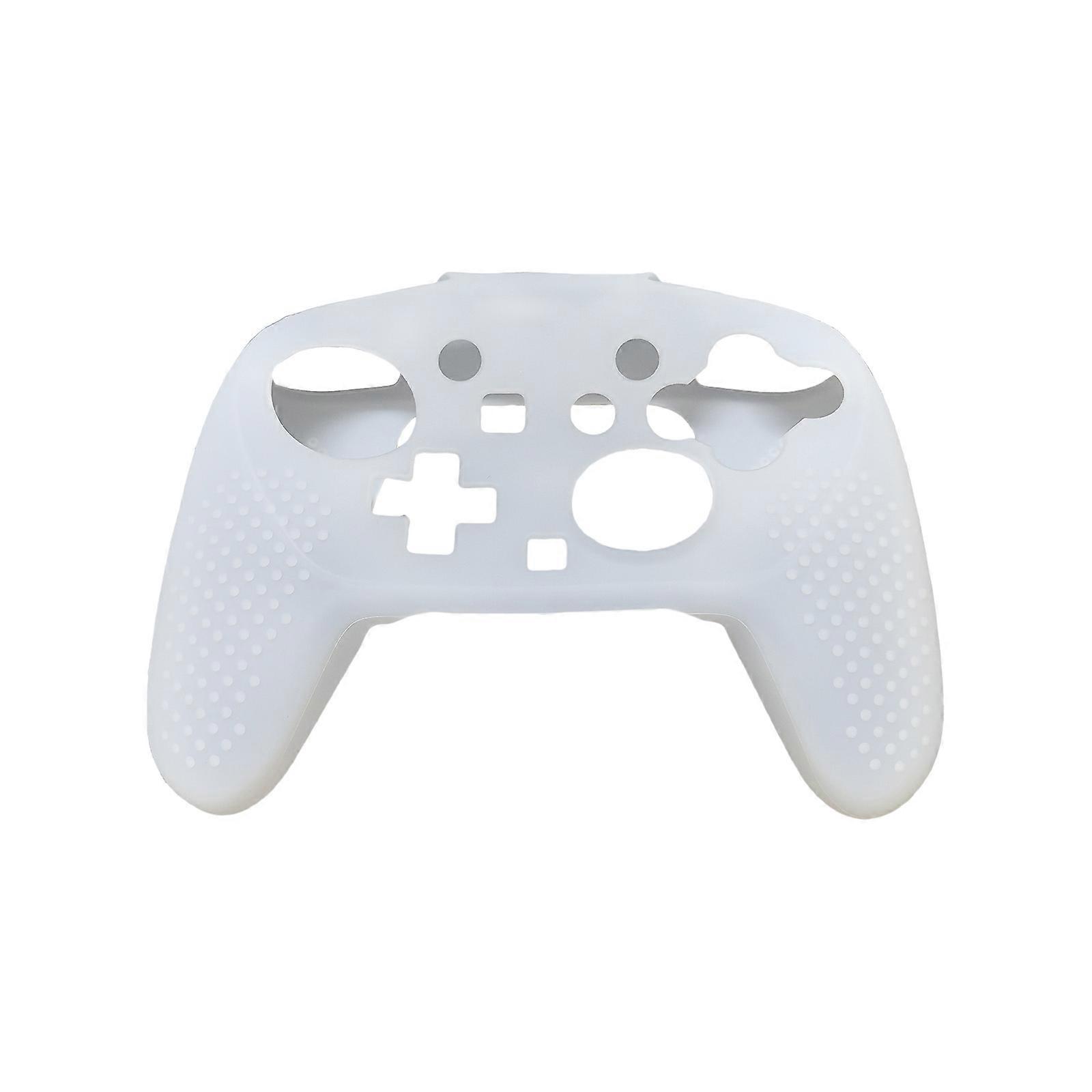 Antislip Texture Silicone Cover For NS 2 Controller Easy Installation Design Maintains Tactile Feedback  White