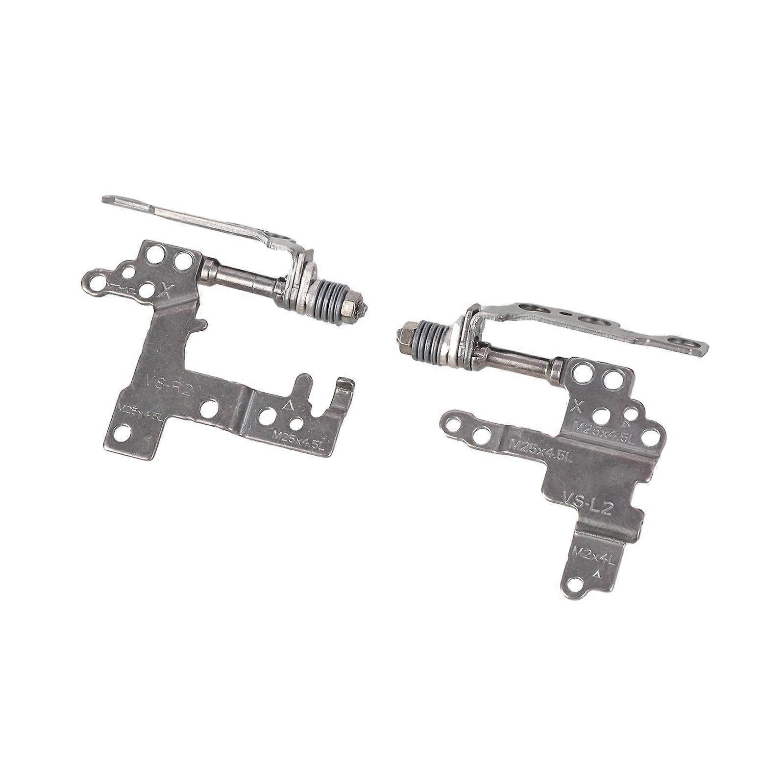 1 Pair LCD Screen Hinge Left & Right Set Replacement Part LCD Screen Support Hinge for 1-15ADA7 Laptop Accessories Multicolor
