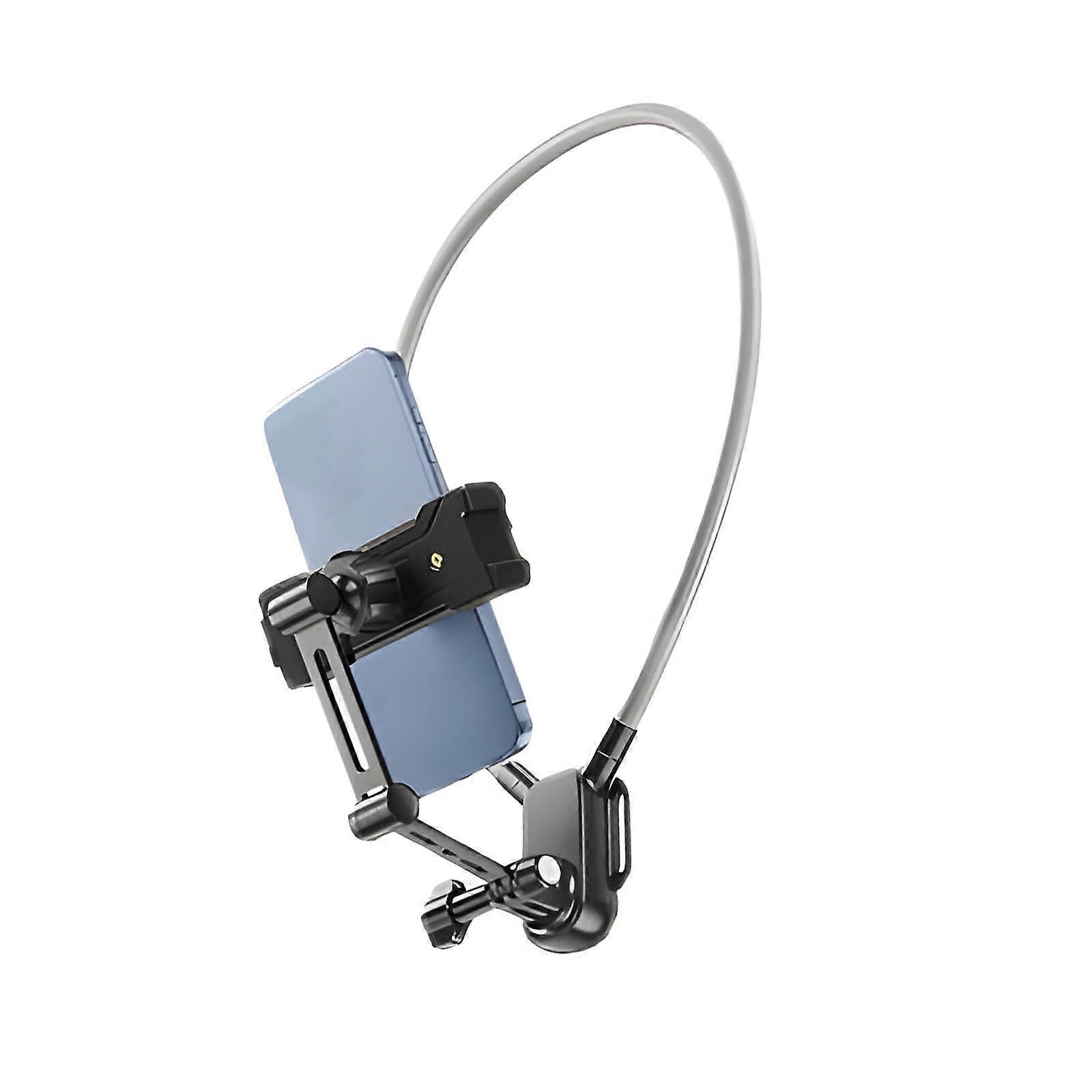 360 Turn Phone Neck Stand Flexible Modifiable Corner Grasps Complimentary Solution For Bed Sofa Office Multiple Scenario Applications Multicolor