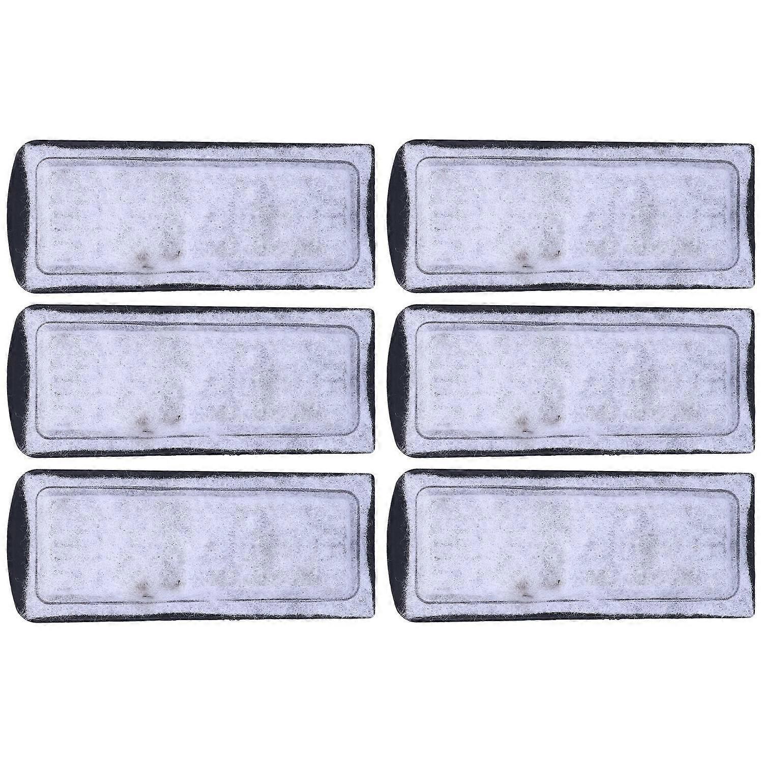 6Pcs Aquarium Filter Cotton Replacement WallMounted Filter Accessory for Fish Tanks