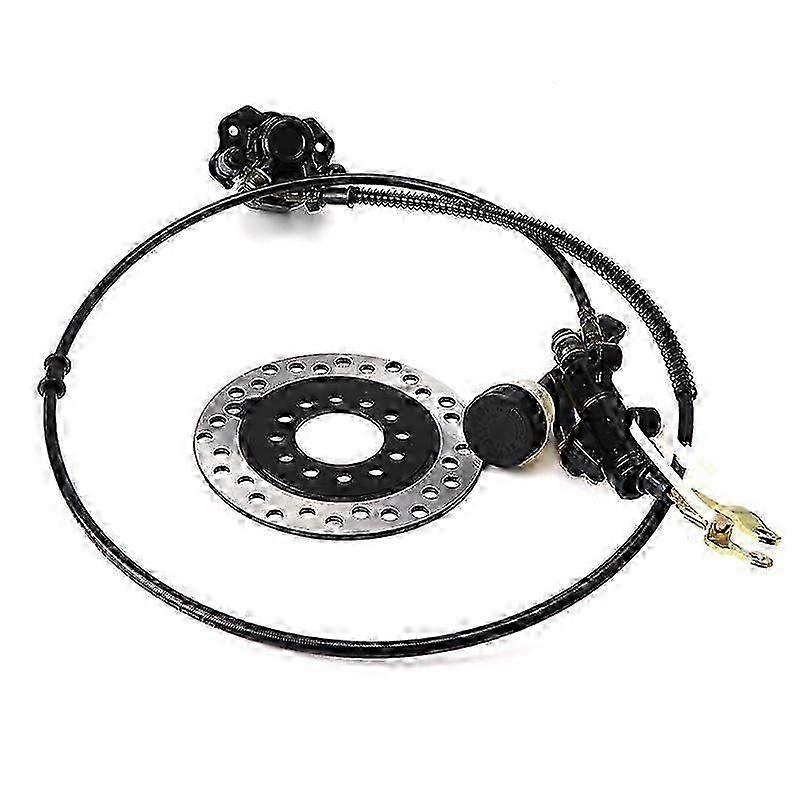 ゴーカート フットレバー 油圧ディスクブレーキ 160mm ディスクキット付き 168cc カート ATV クワッドピットダートバイクアクセサリー