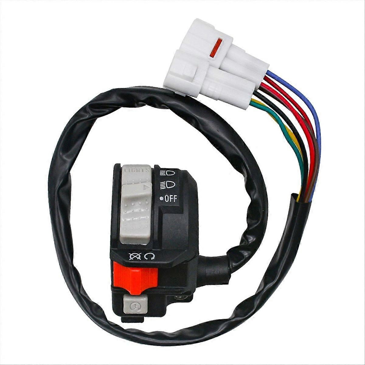 Left Handlebar Switch Run Off Headlight 4KB-83973-21-00 for YFZ450 Grizzly 250 125