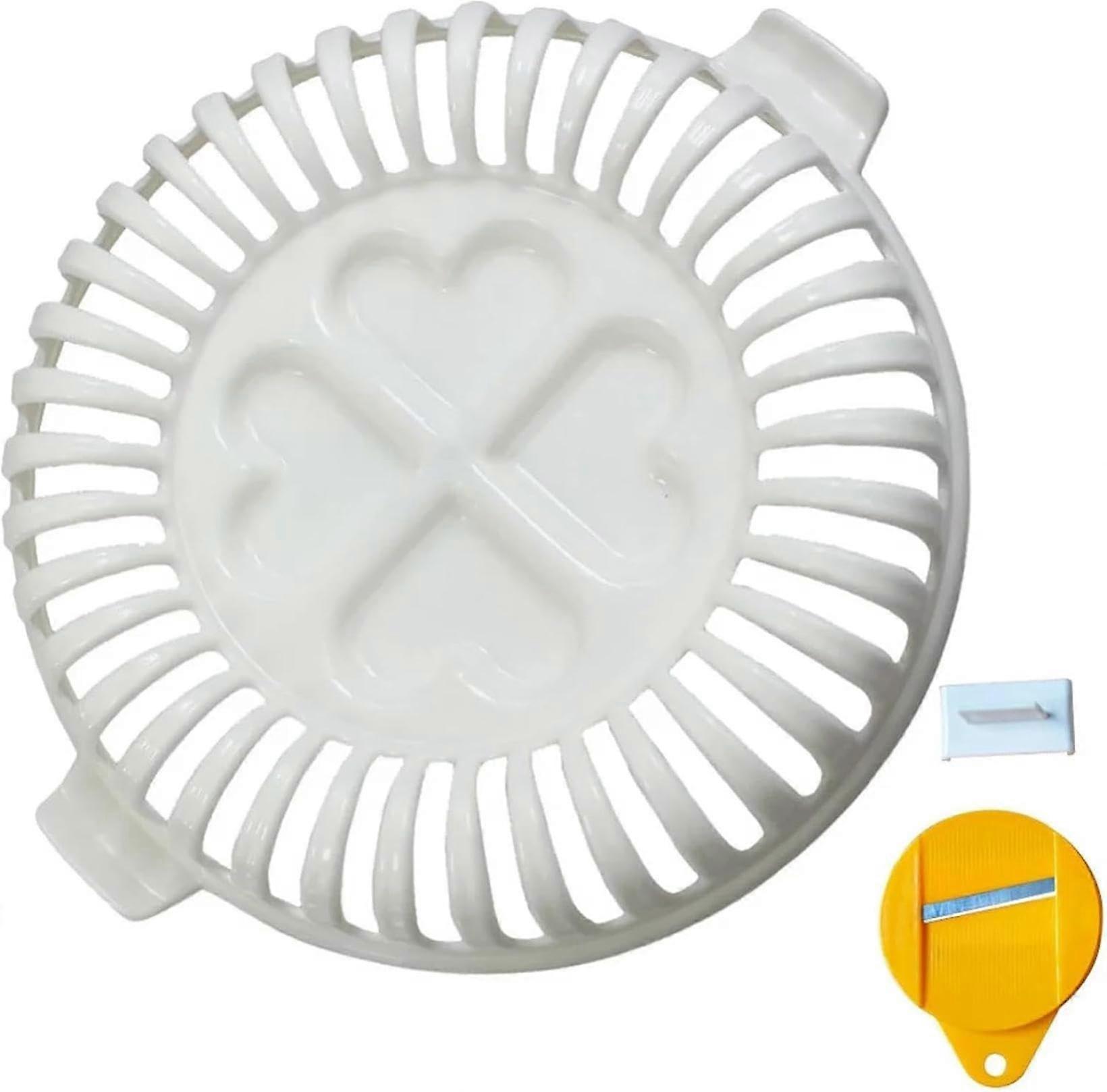 Microwave Potato Chip Maker Set of 3, Vegetable Crisp Tray for DIY Snack Baking at Home