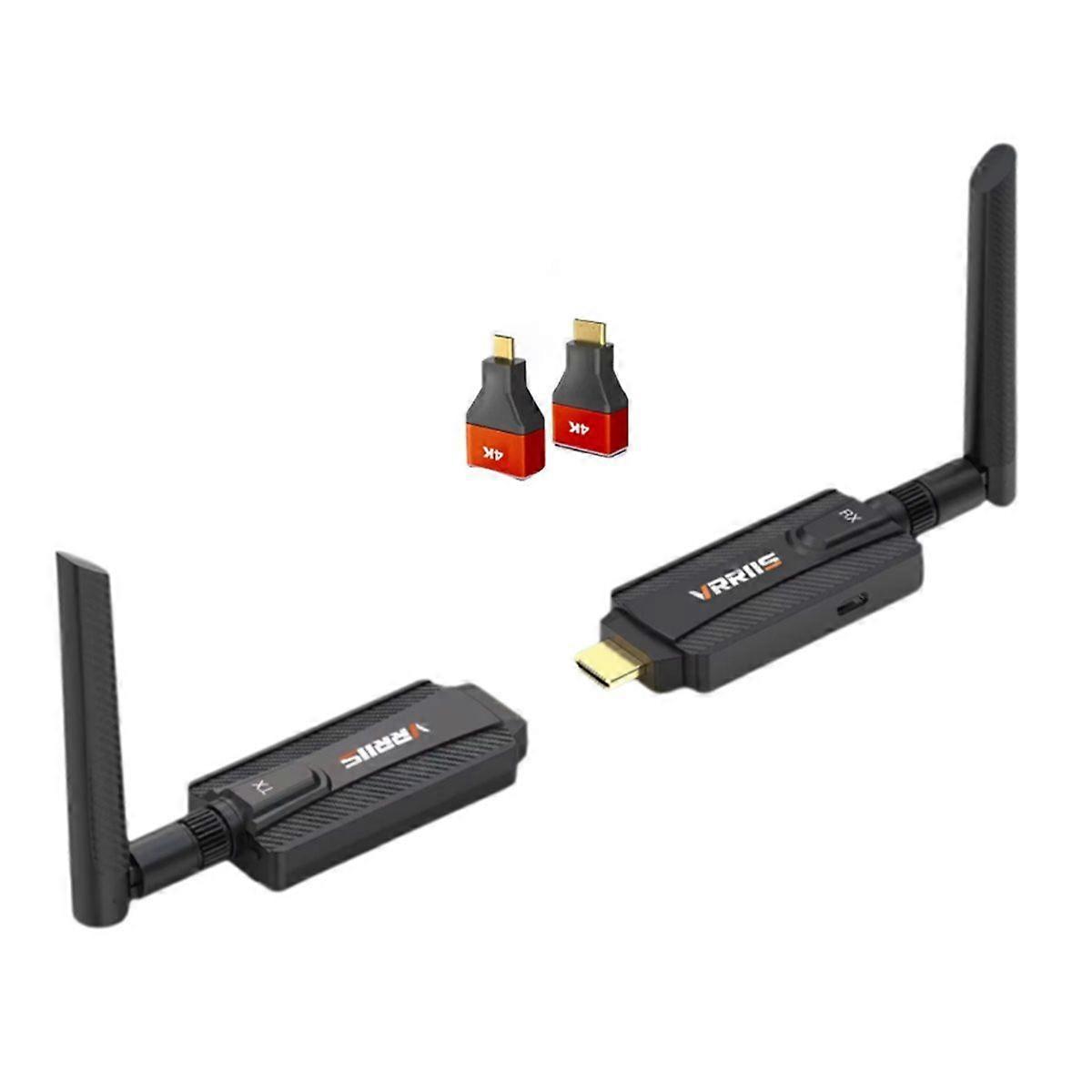 200M Wireless -Compatible Transmitter and Receiver TV Meeting Portable Transmitter Projection Vide