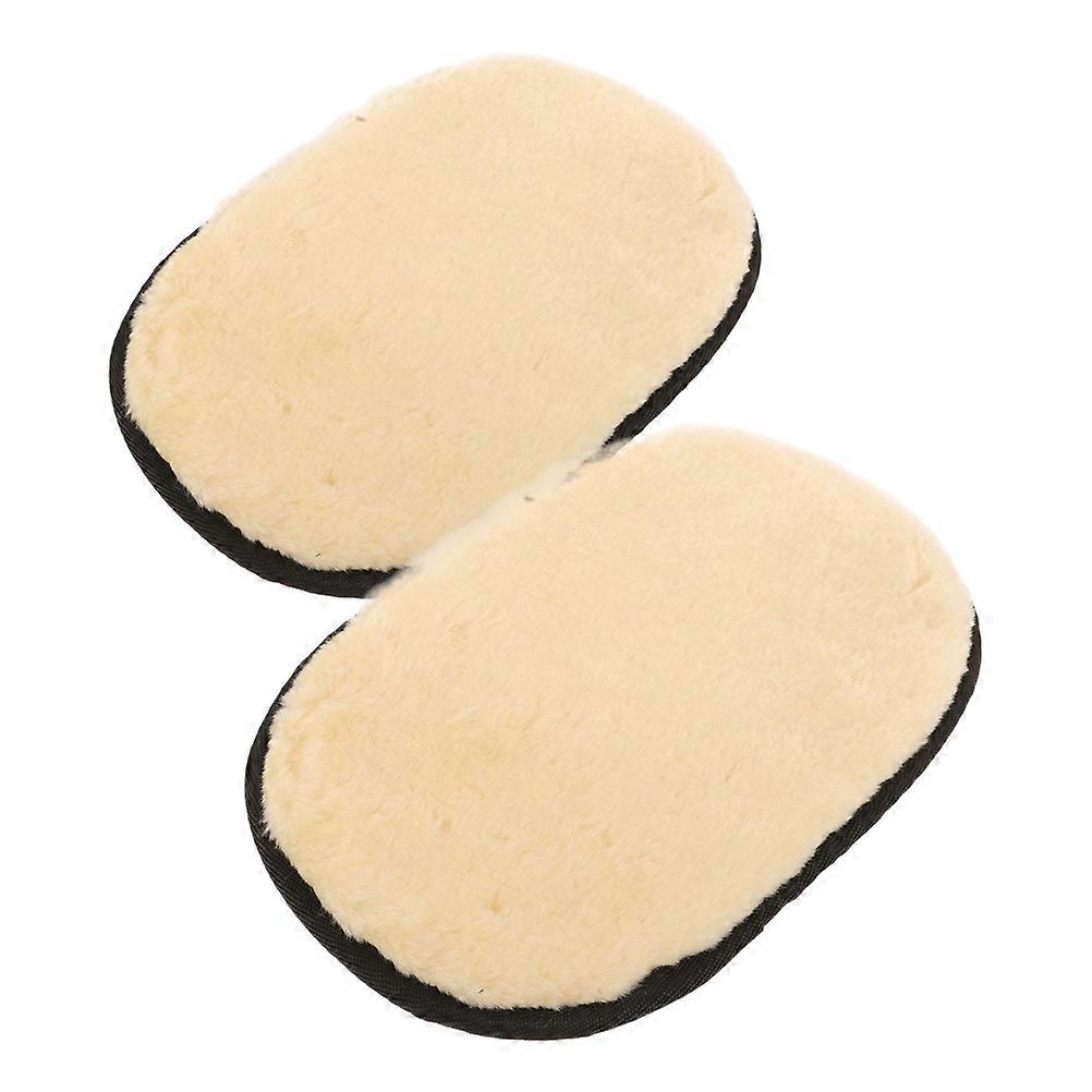 Car Detailing Polishing Pads for Waxing 2Pcs Soft Applicator Pads