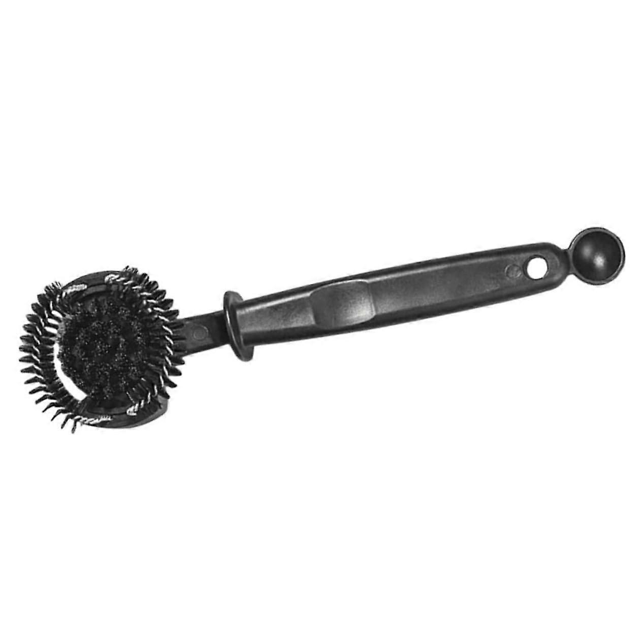 Espresso Machine Cleaning Brush with Detachable Bristles and Ergonomic Grip for Group Head Maintenance
