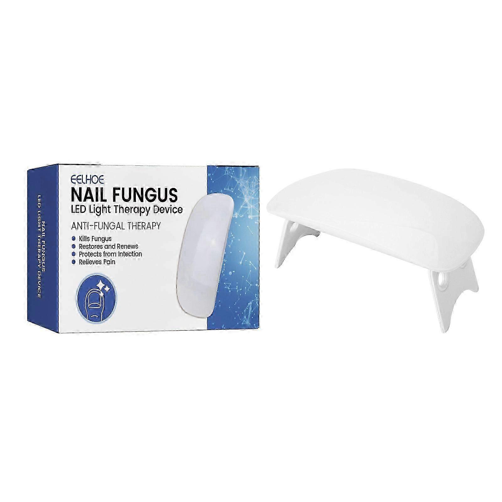 nail repair LED phototherapy machine contains plastic housing, LED light source