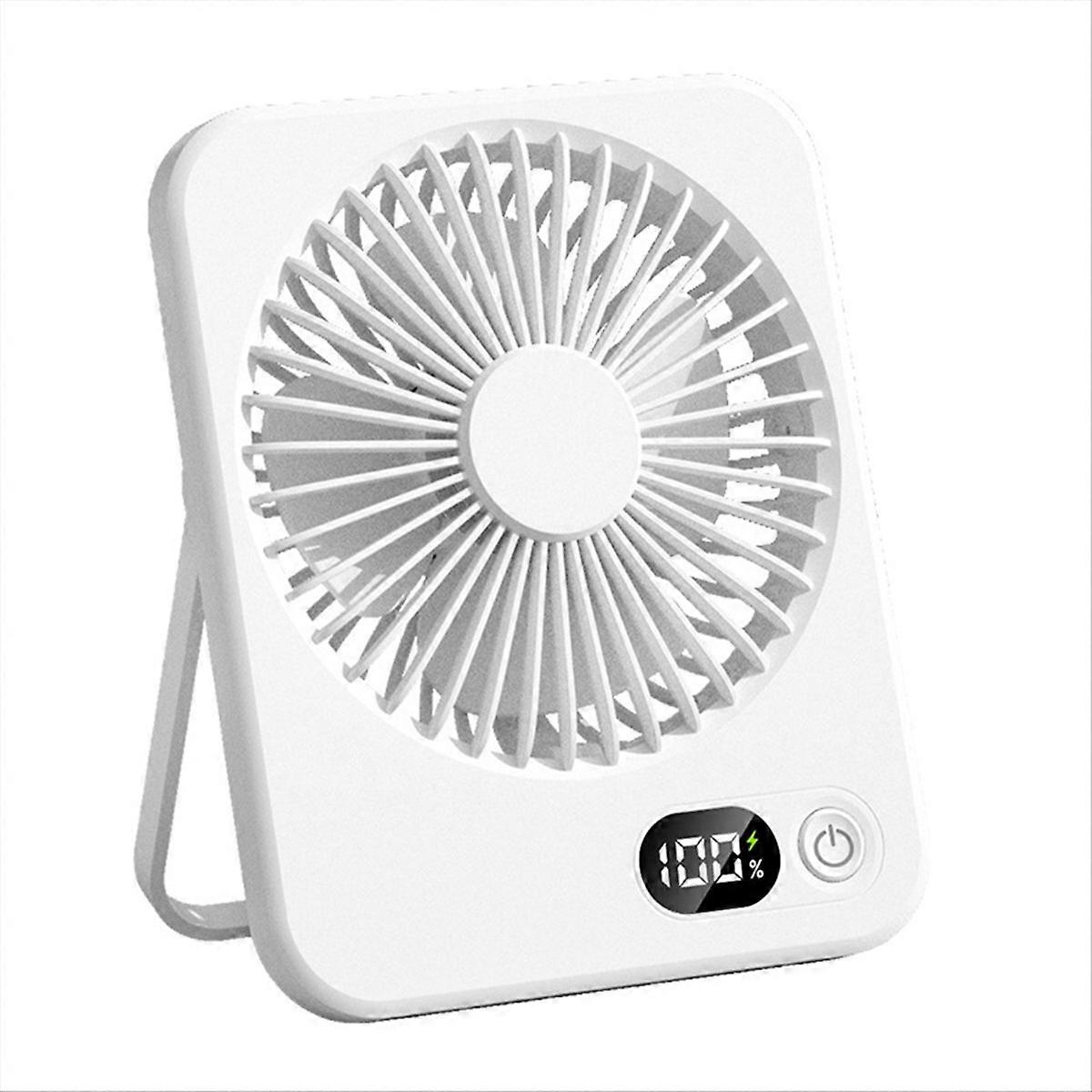 Portable Desktop Fan Rechargeable Long Endurance Ultra-thin