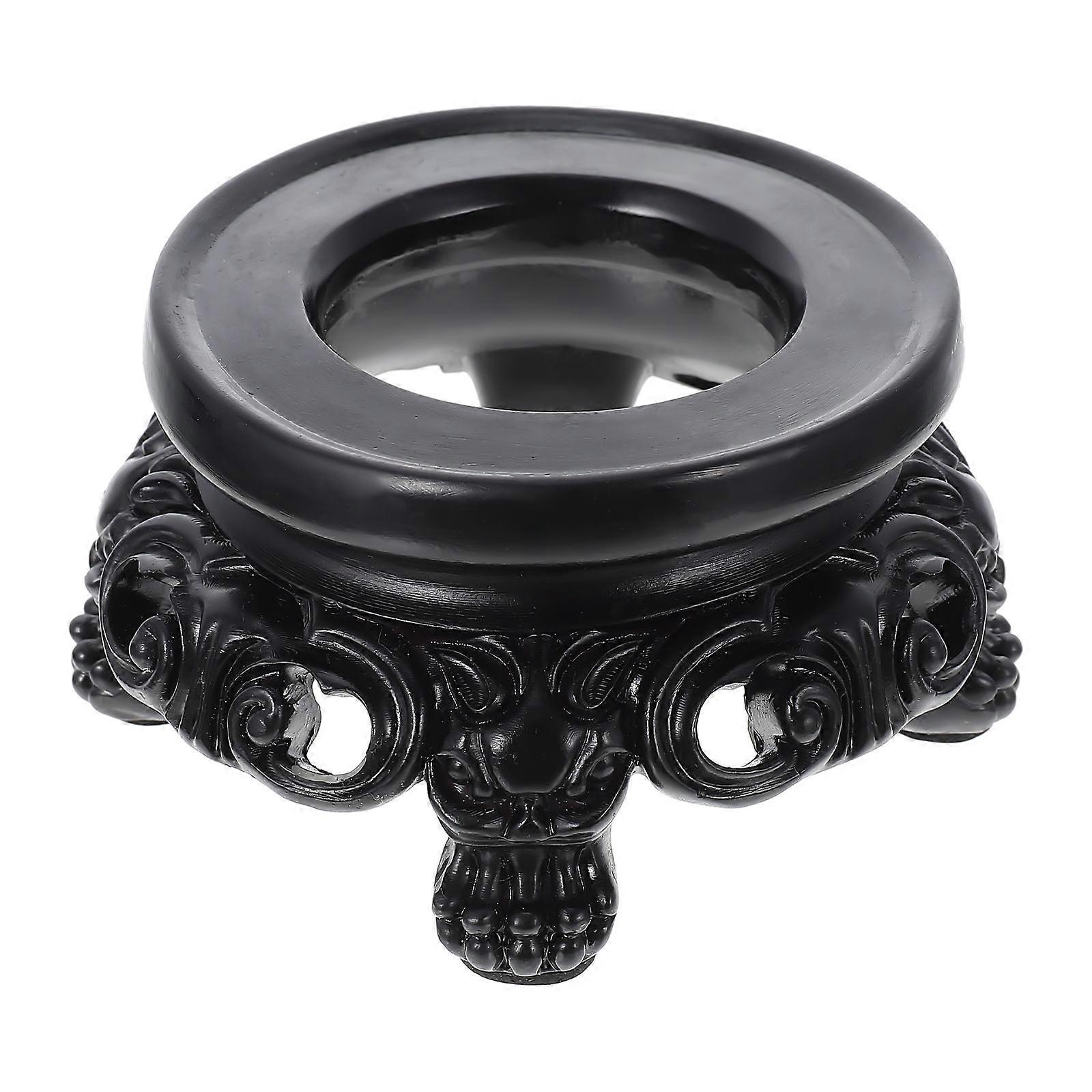 Crystal Ball Base for Display 1Pcs Plastic Round Gemstone Stand