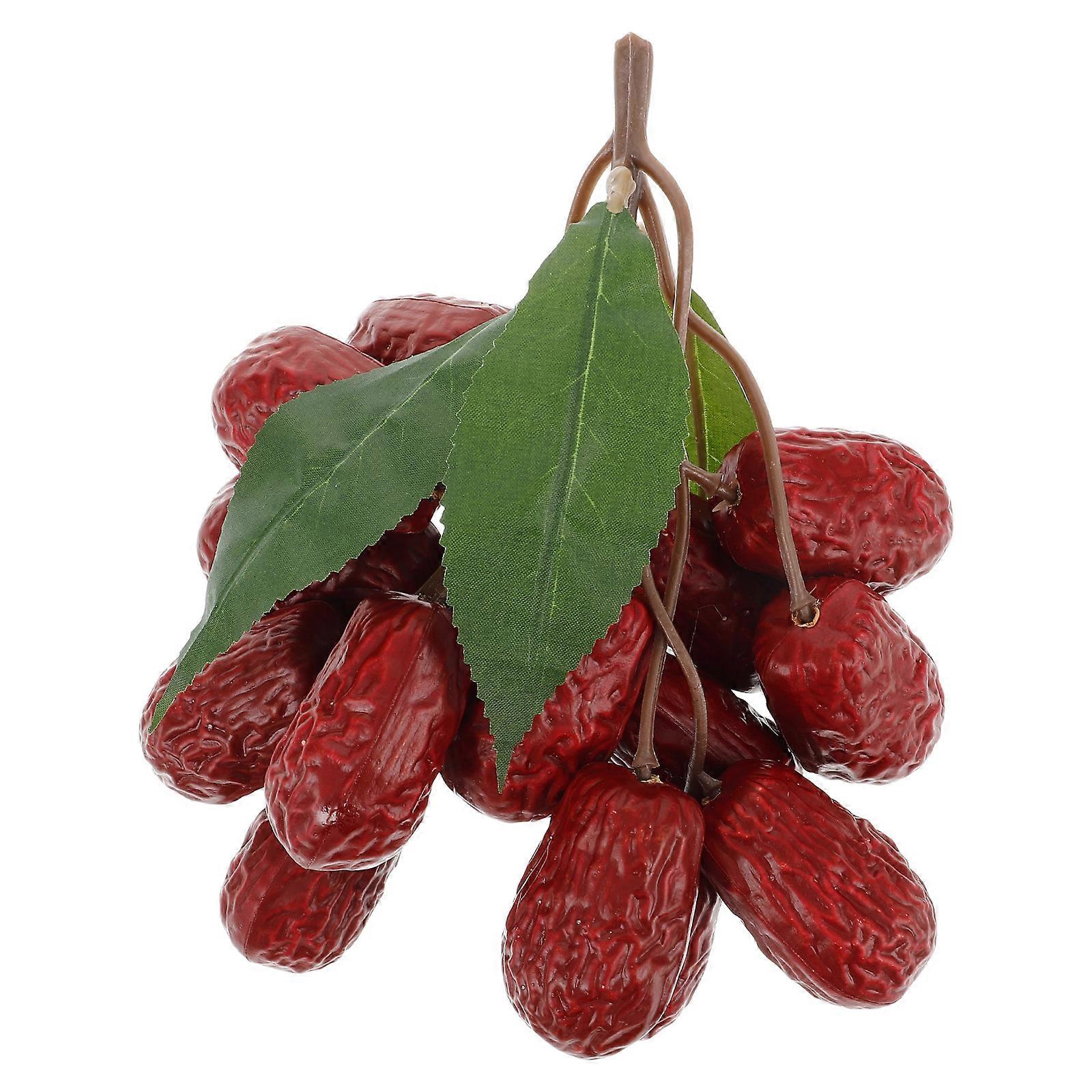 Faux Jujube Models Jujube Decoration for Decoration 1 String