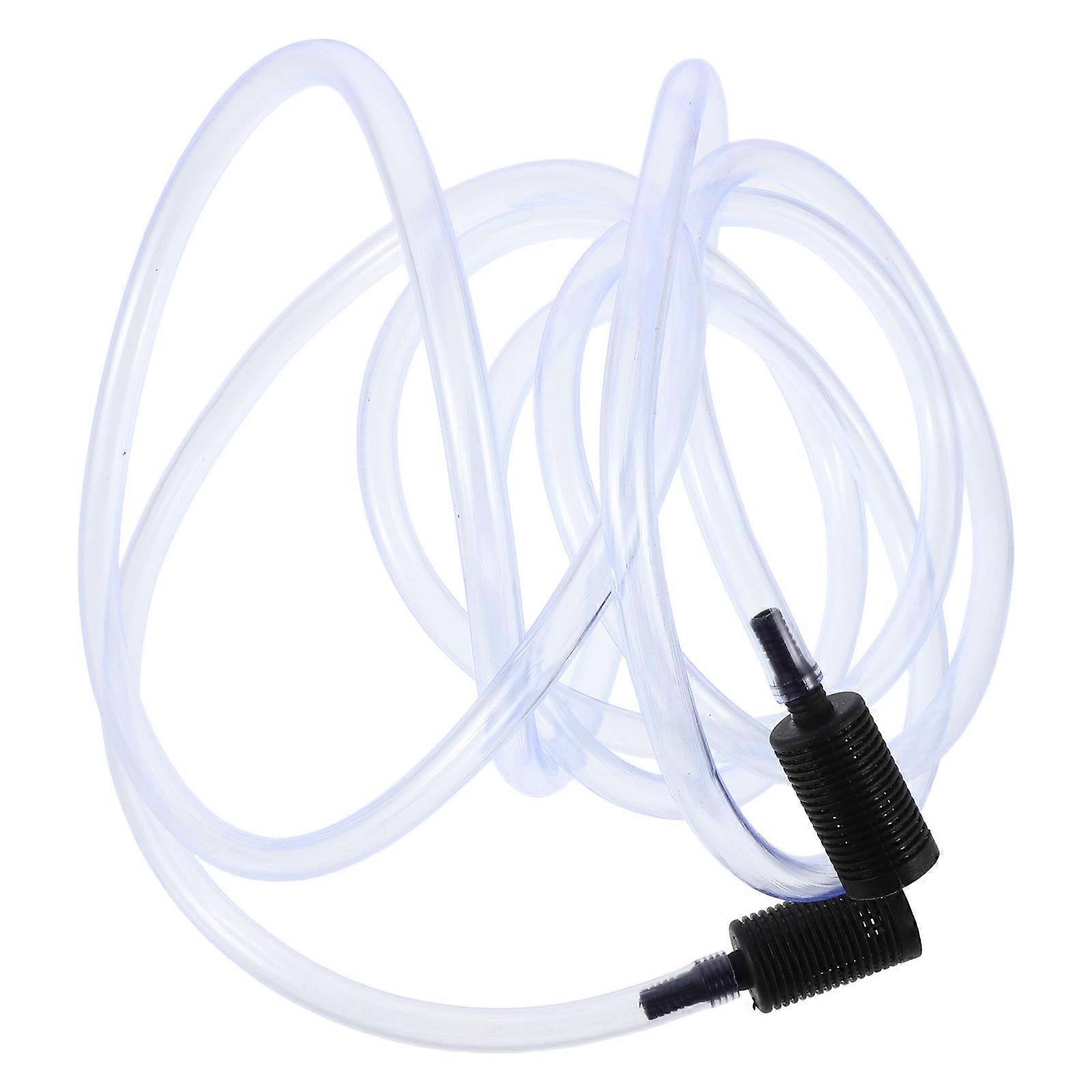 Power Washer Injector Hose With Filters Ideal For Car Washing Deep Cleaning Transparent Material 1 Set