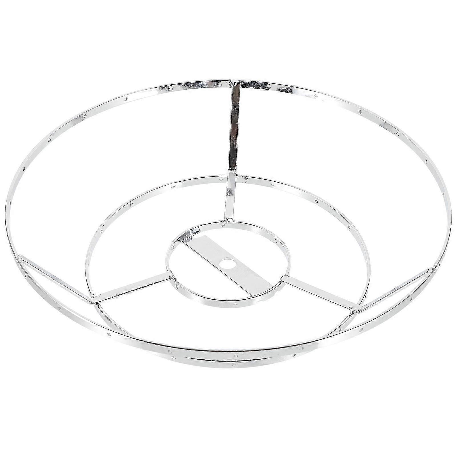 Diy Lampshade Frame for Pendant Lighting, Vintage Style Holder for Home, Office, Cafe, Bar, Sturdy and Easy to Use, Lamp Shade Making Supply