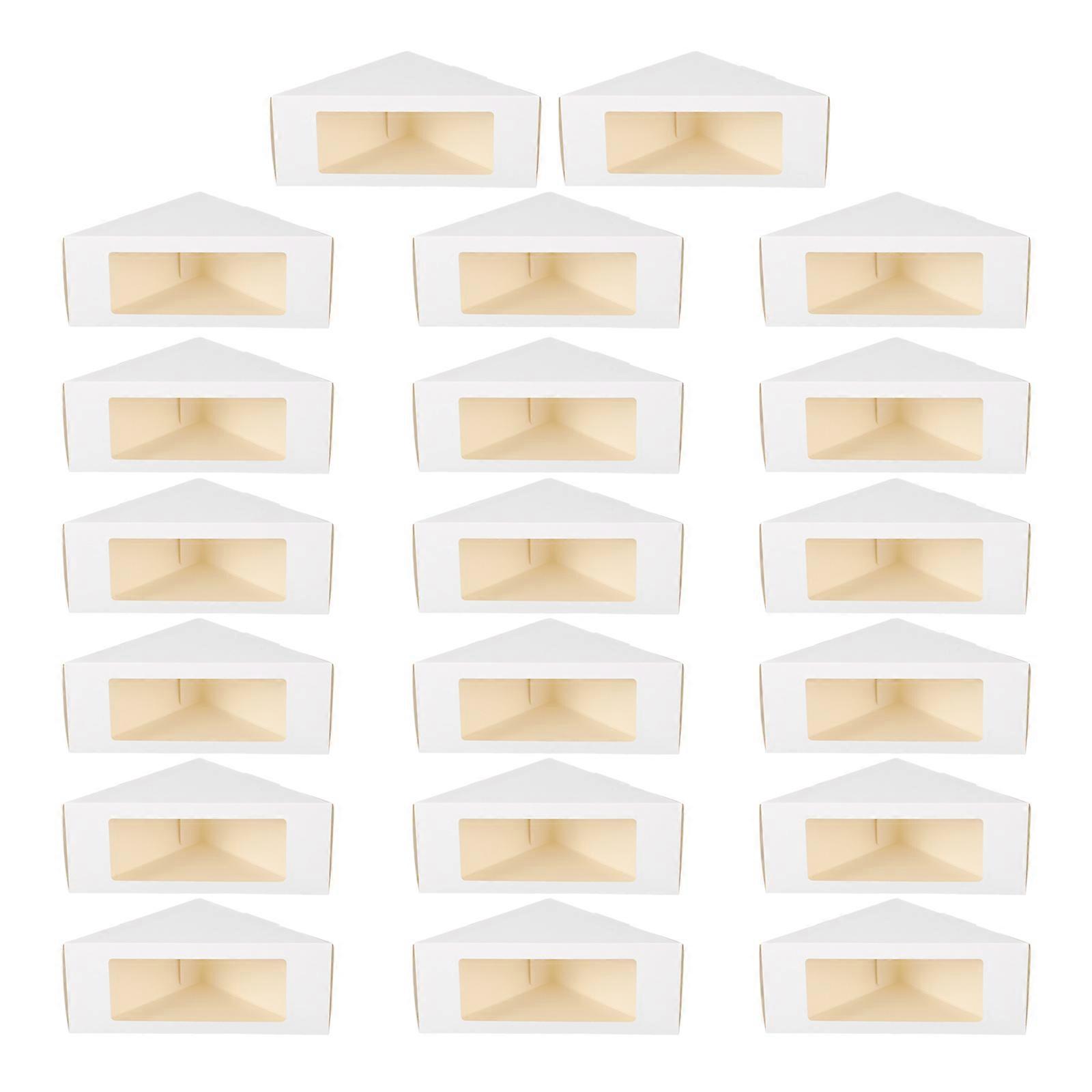 Packaging Sandwich Paper for Storage 20Pcs White