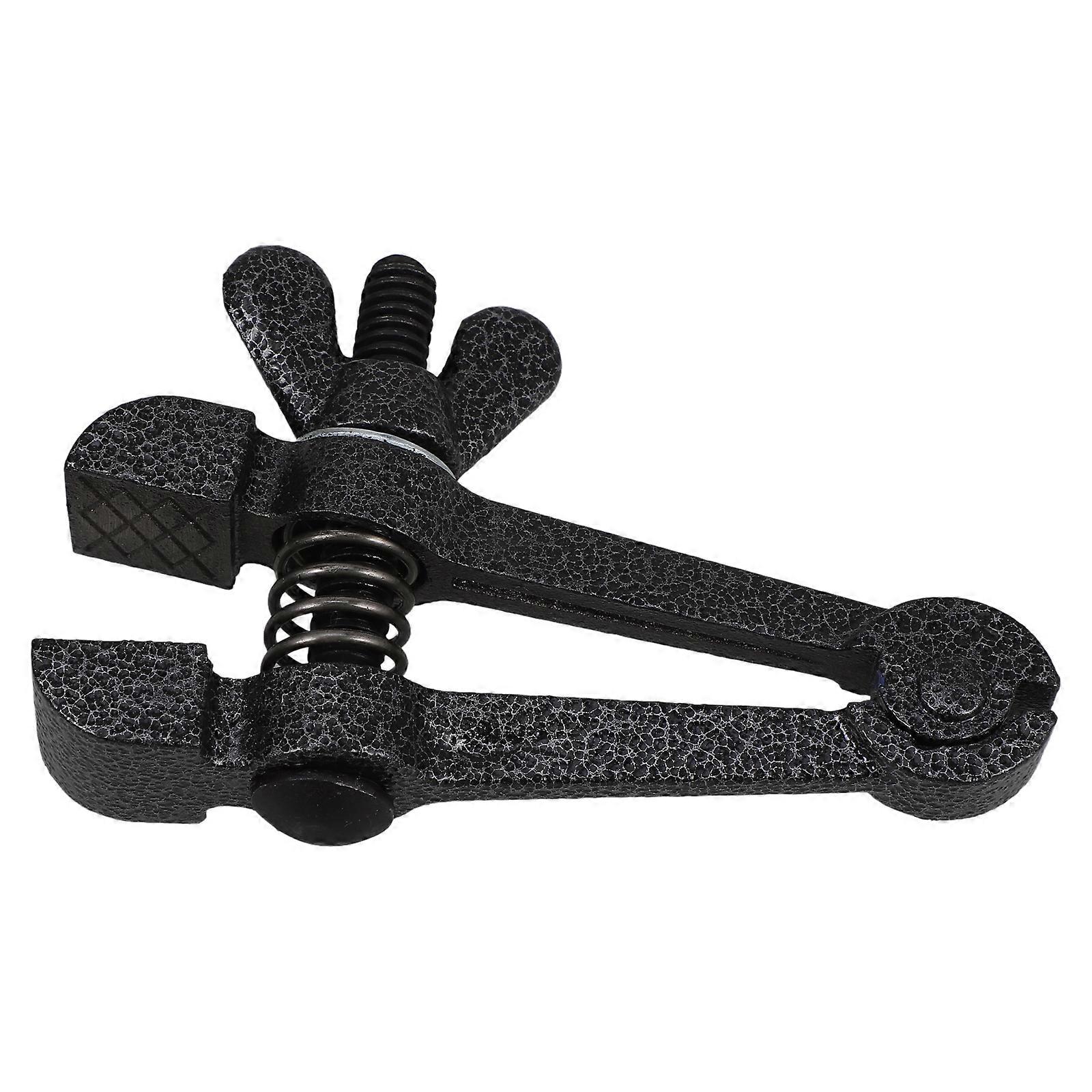 Black Mini Vise Clamps for Cutting and Precision Work 2Pcs Tools