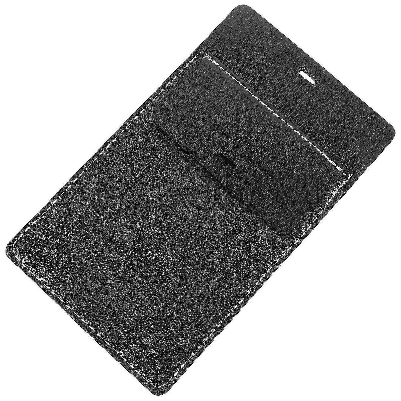 Pocket Protector Pen Holder for Storage Use Black PU
