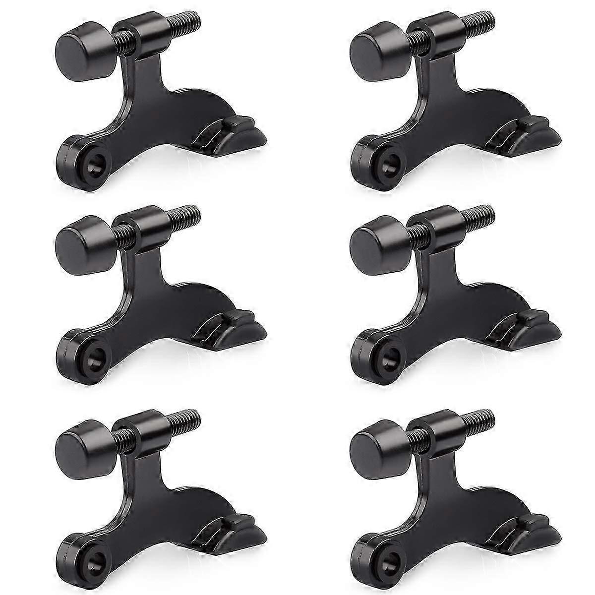 2026 6 Pack Adjustable Door Stoppers Size 2-1/2"x1-3/4"