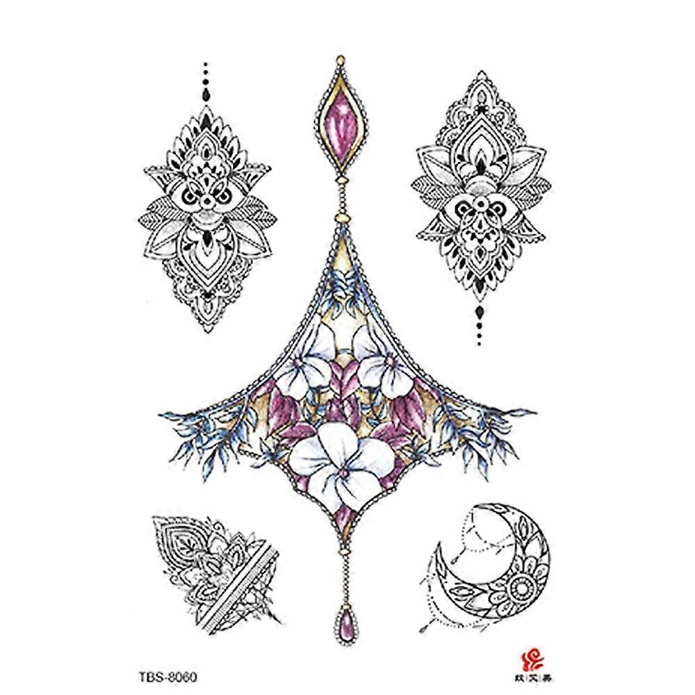 Waterproof Temporary Tattoo Stickers for Skin and Objects, Easy Removable MultiSurface Decals