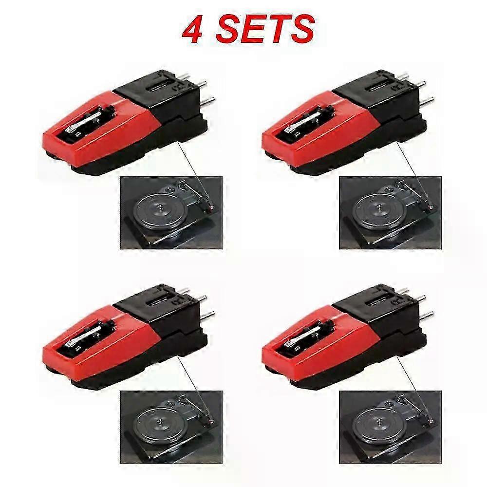 Turntable Stylus Diamond Replacement Needle for LP Vinyl with Clear Audio and Wide Compatibility