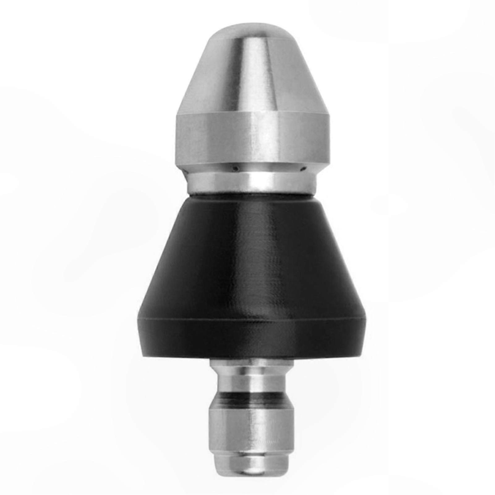 High-Pressure Drain Nozzle for Pipe Cleaning with Quick Connect Feature