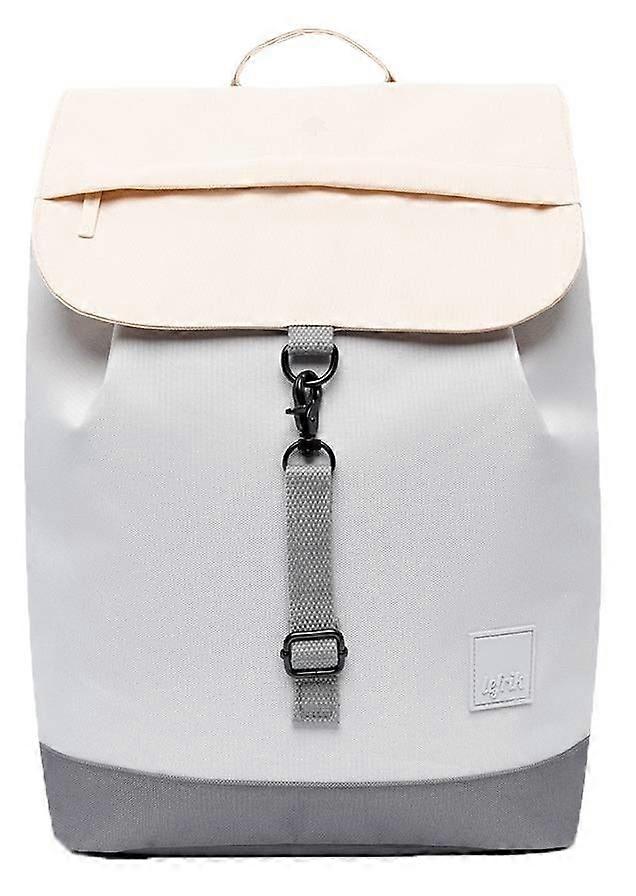 Lefrik Kaut Stripes Concrete Block Backpack - Grey/Light Grey/Cream