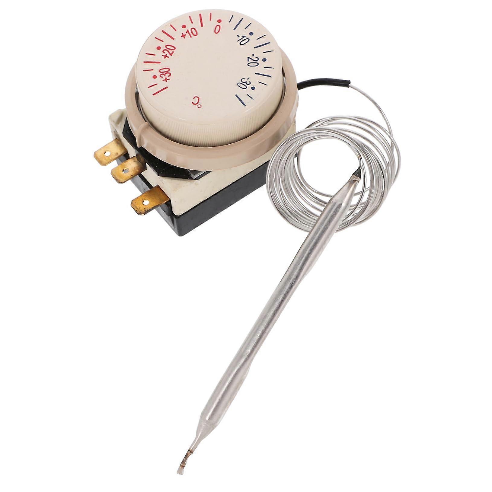 Adjustable Refrigerator Freezer Thermostat Replacement with Wide Temperature Range and Precise Control