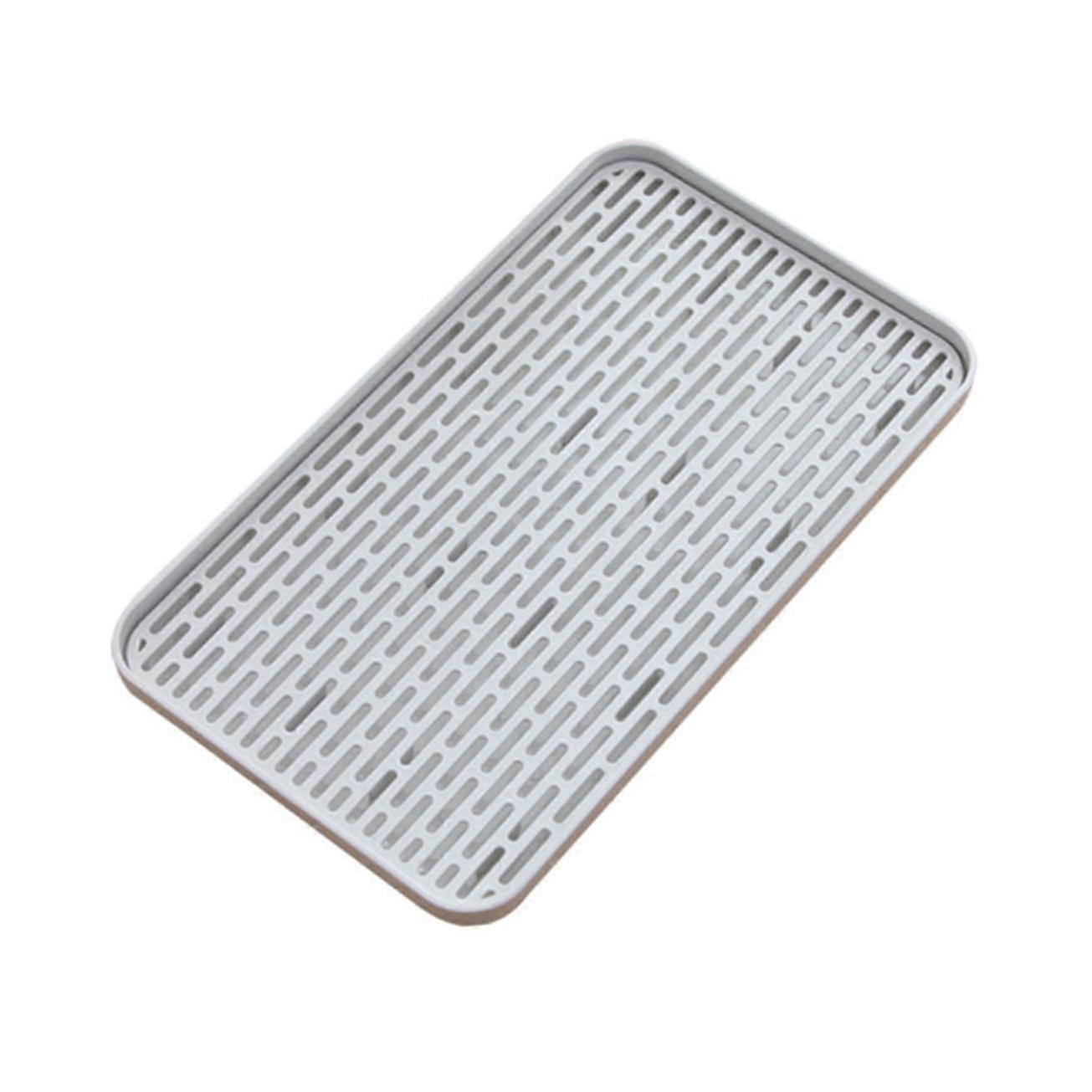 Bottle Drying Rack with AntiSlip Drain Tray, Fast Water Drainage, Versatile for Bottles and Cups