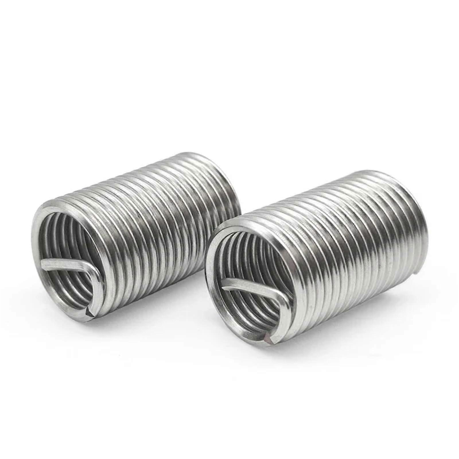 M10x1.25 Stainless Steel Thread  Insert Kit, for Damaged Threads, 10pcs
