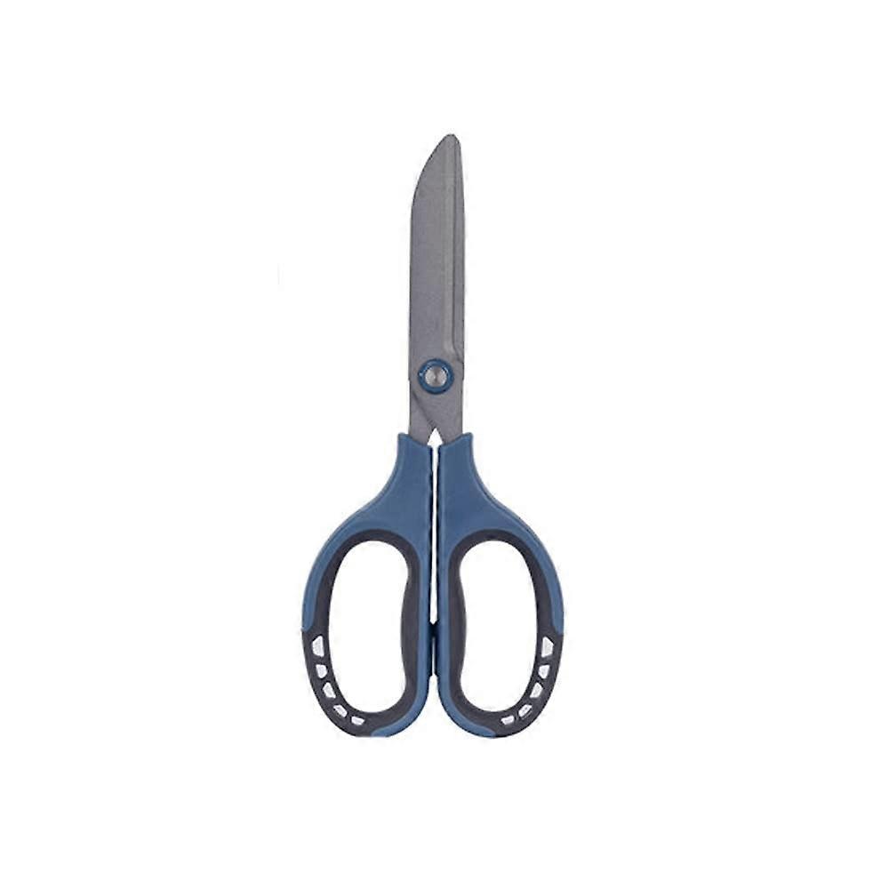 Kitchen Scissors with Nonstick Bonded Blades, Ergonomic Soft Grip AllPurpose Scissors Blue Handle