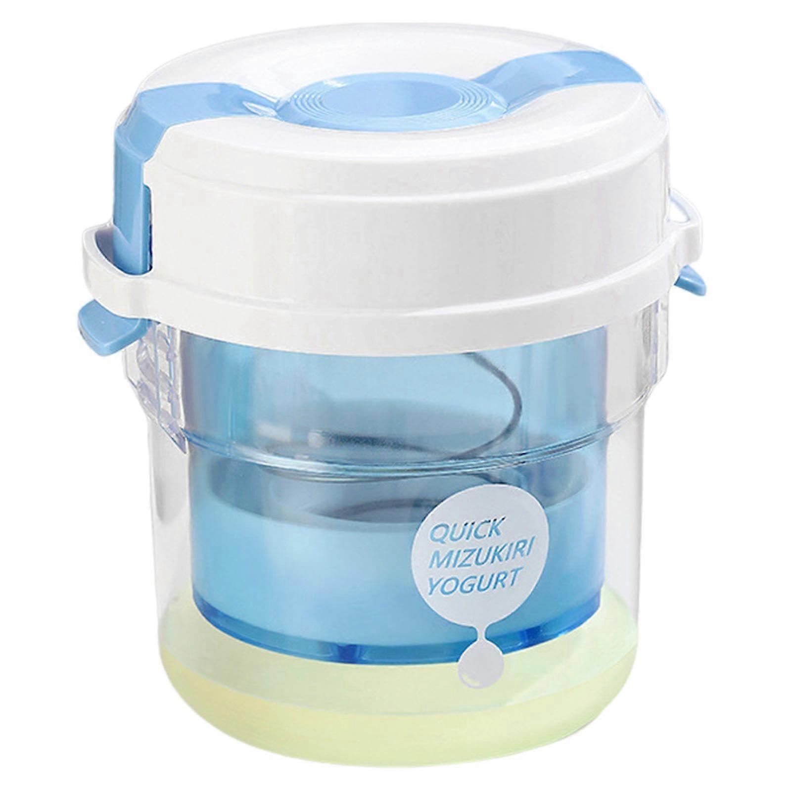 Yogurt Strainer with Lid, UltraFine Mesh Filter for Fast Whey Removal and Smooth Texture