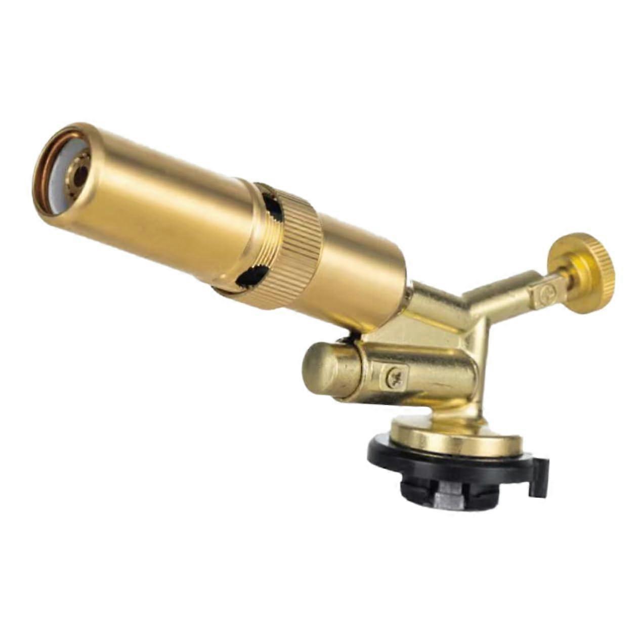 Butane Torch Head with Quick Ignition and Adjustable Flame for Cooking BBQ Camping Outdoor Use