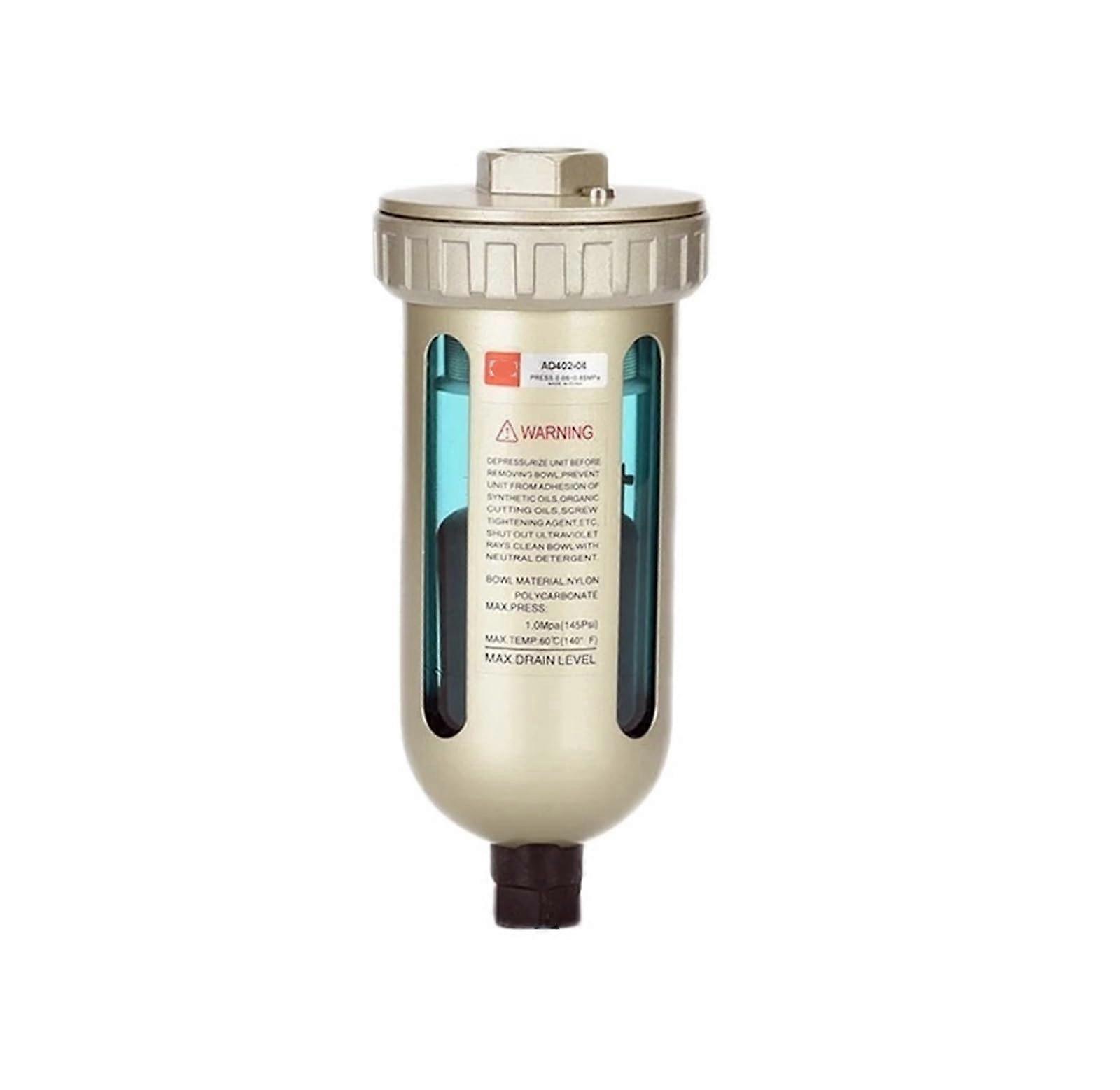 AD40204 Air Compressor Water Separator with Automatic Drain Valve for Pneumatic Air Filter