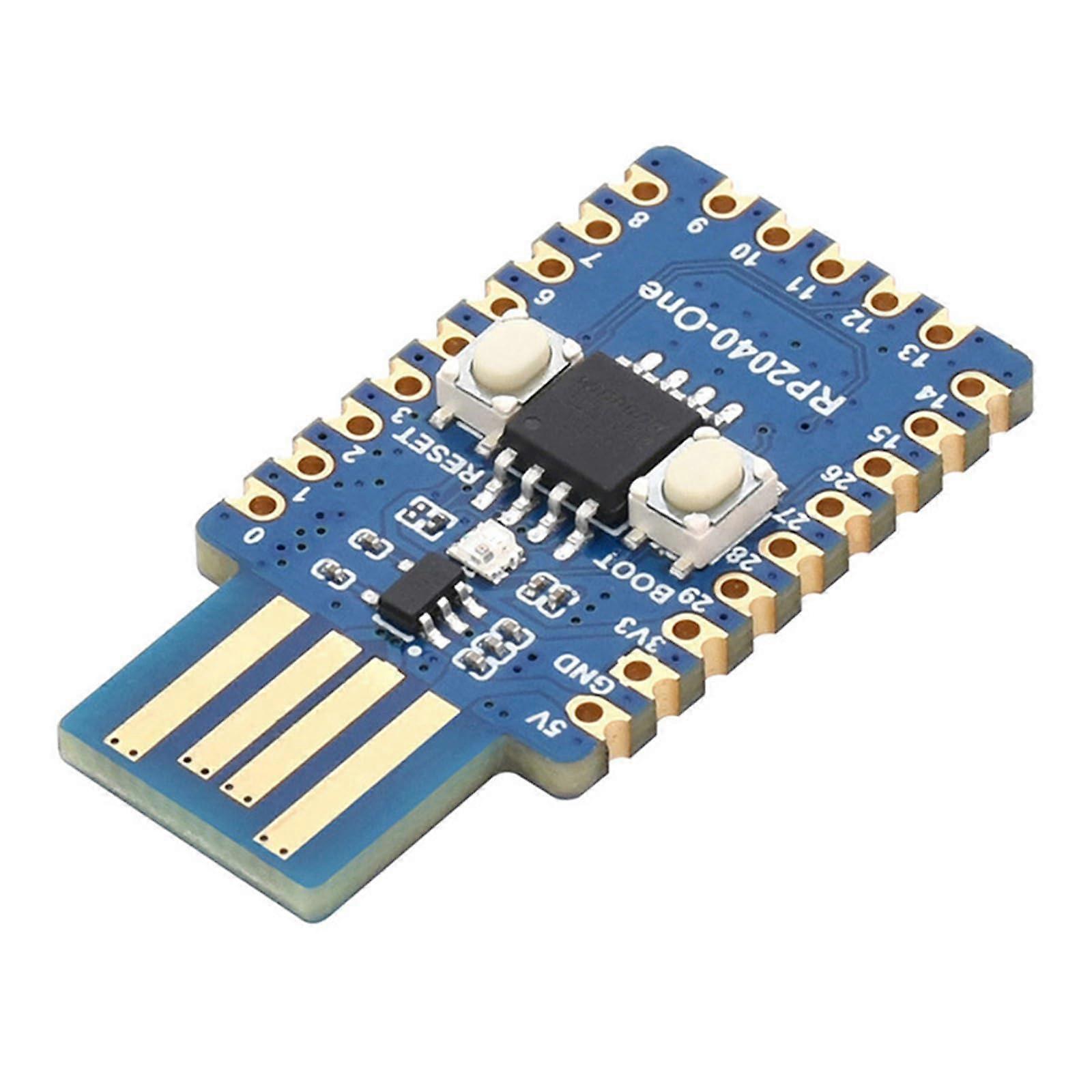 RP2350 Microcontroller Board DualCore 150MHz USB Plug and Play C/C++ Micropython GPIO PWM ADC