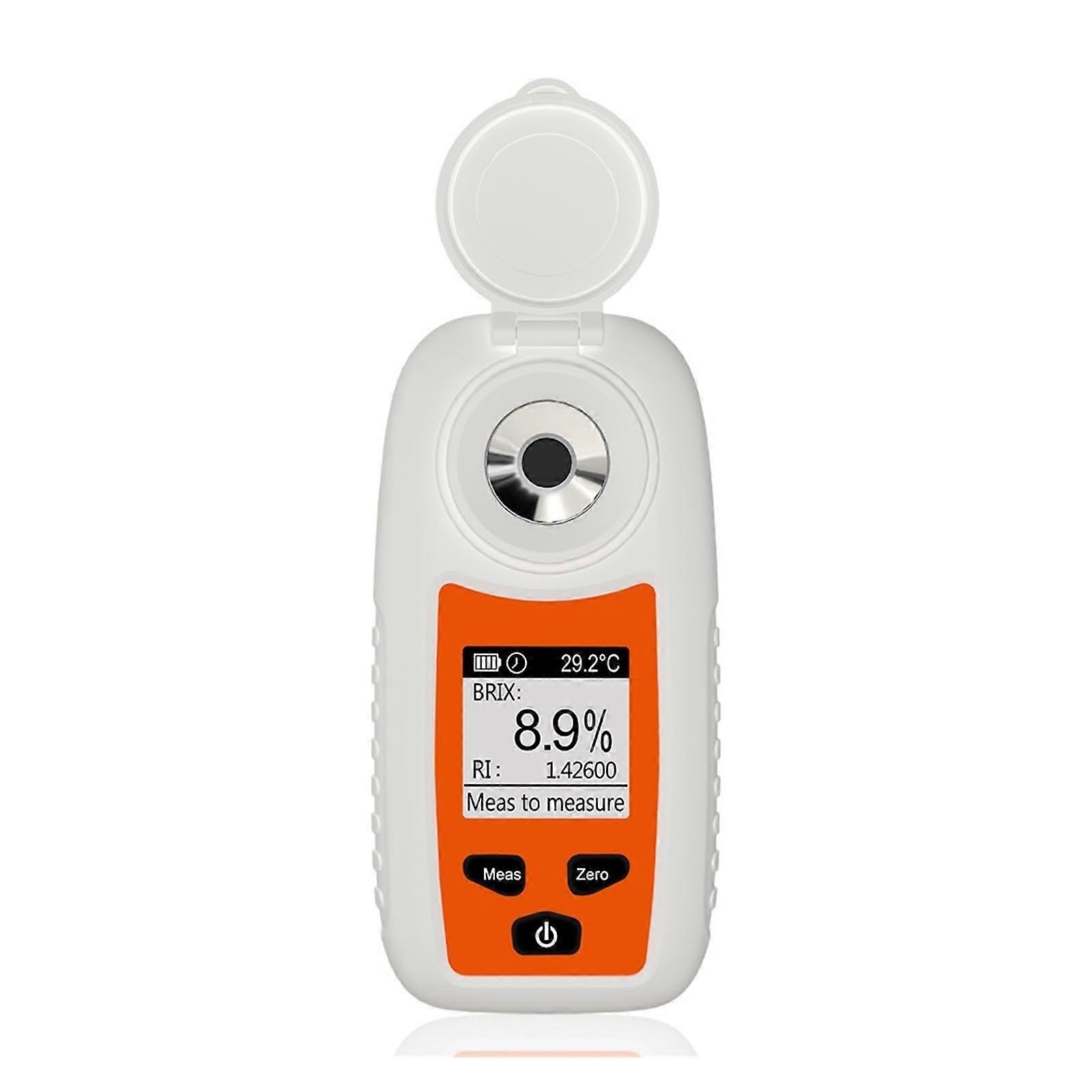 Digital Refractometer Brix Meter 035% for Fruit Juice and Beverages with  Accuracy