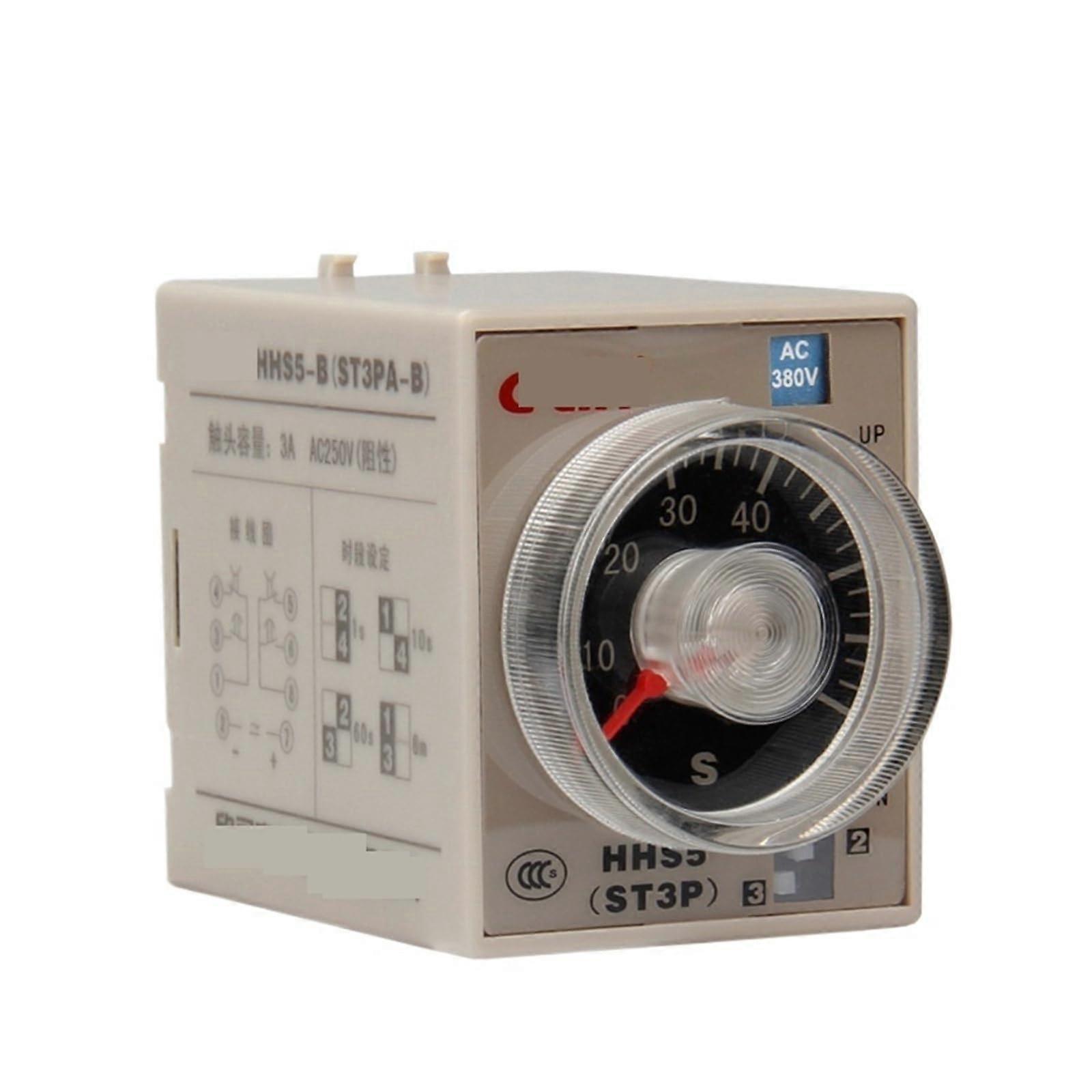 Digital Time Relay AC220V Programmable Timer with Easy Adjustment and Power Failure Memory