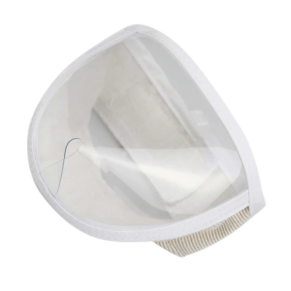 Cat Grooming Muzzle with Breathable Transparent Design for Bathing, Nail Trimming and Bite Prevention