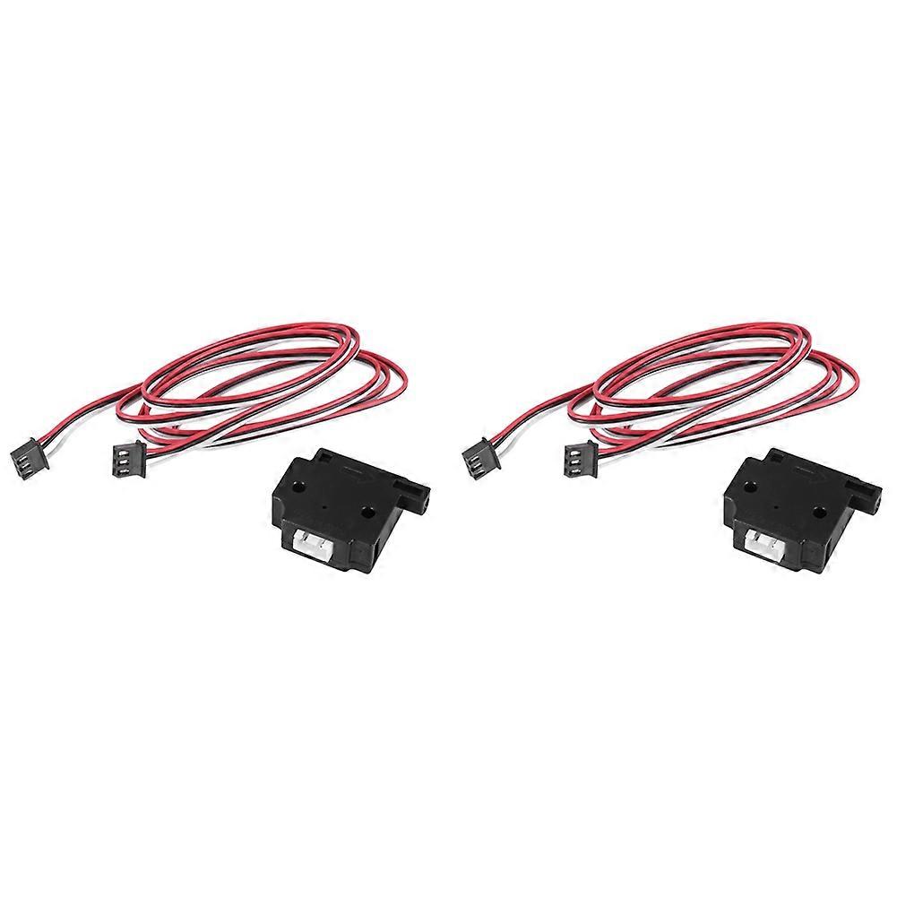 2pcs 1.75mm Filament Detection Run Out Pause 3D Printer Monitor Sensor Module