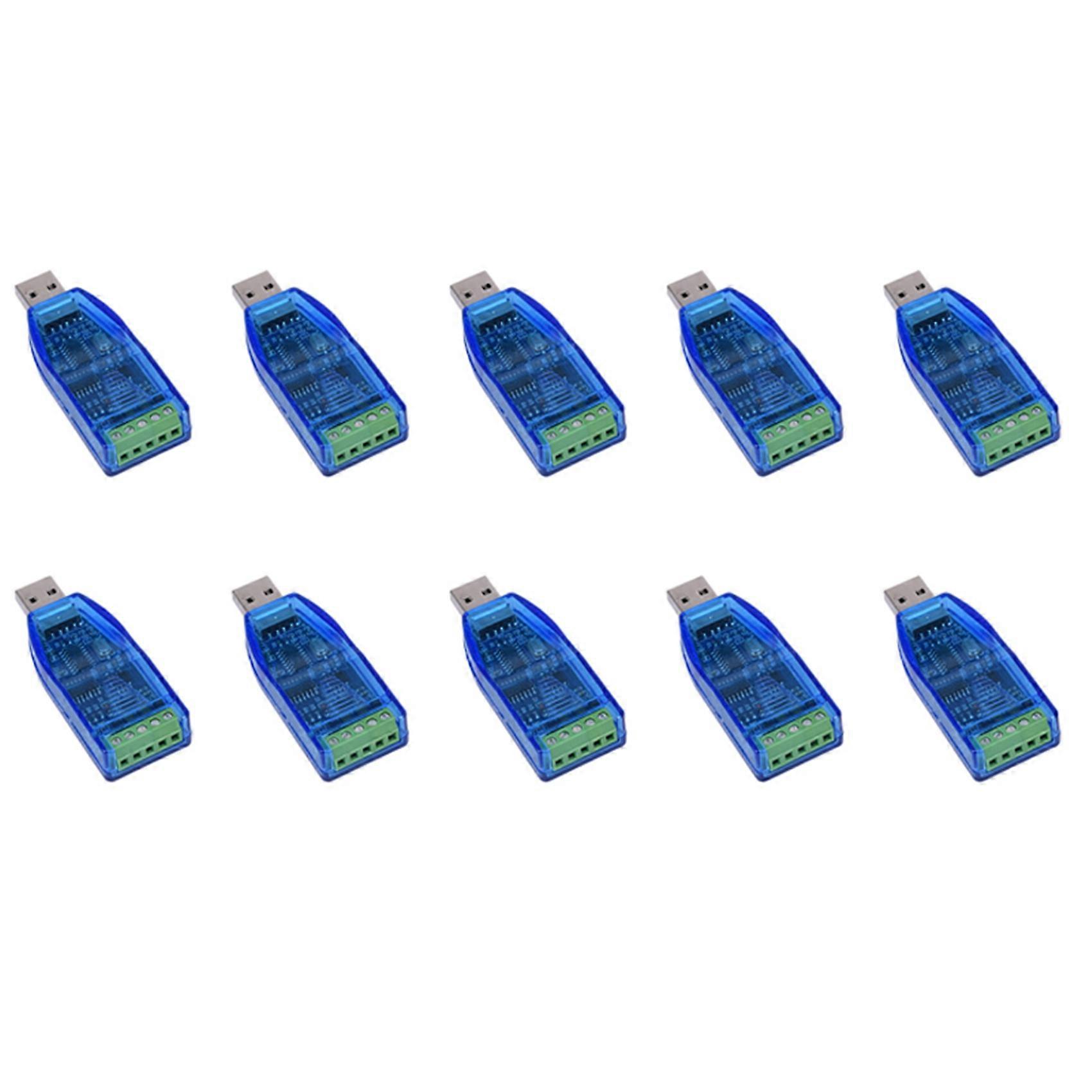 10X USB to RS485 Communication Module Bidirectional Half-Duplex Serial Line Converter