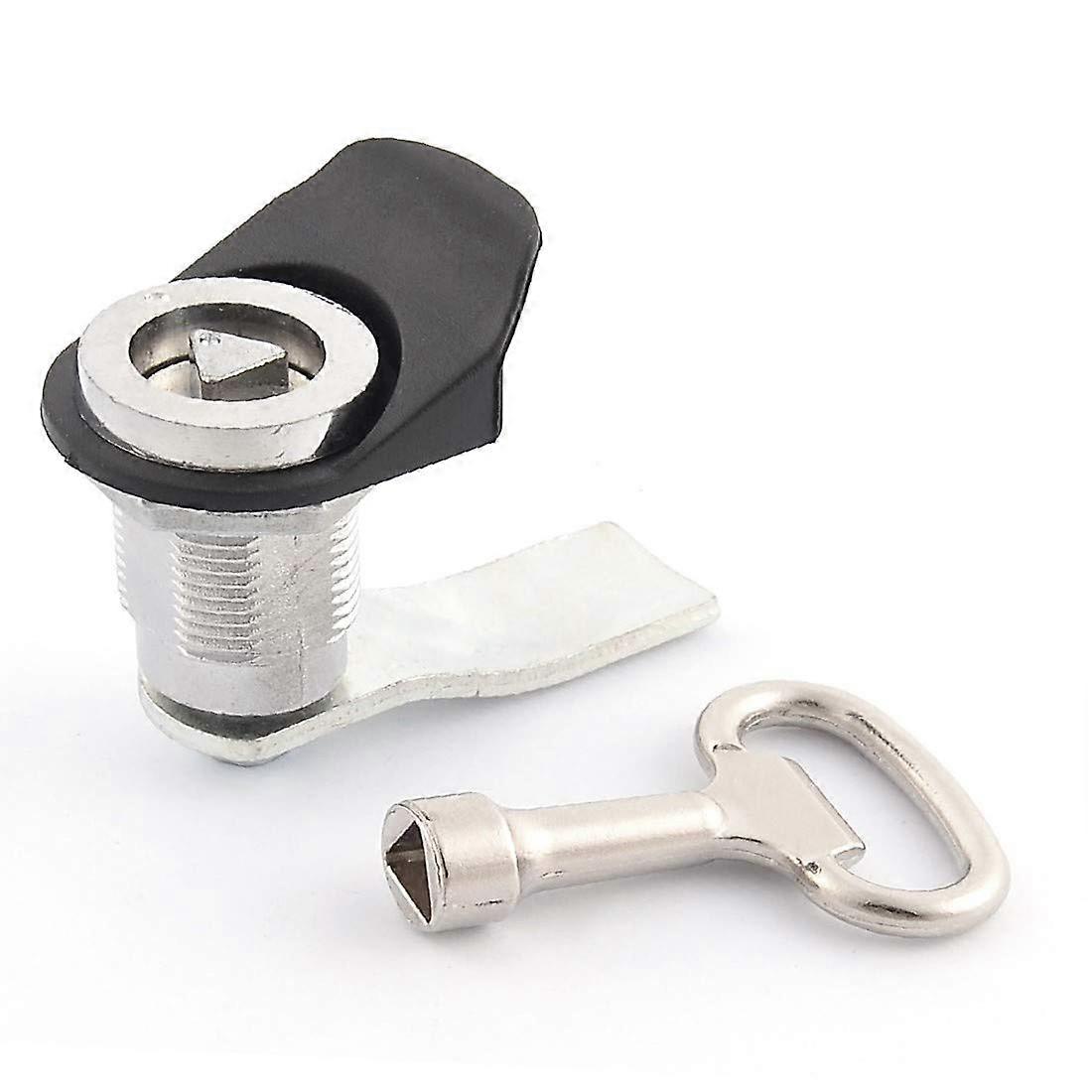 Metal Cabinet Lock with Key, Durable Secure Panel Closure for Cabinets and Doors