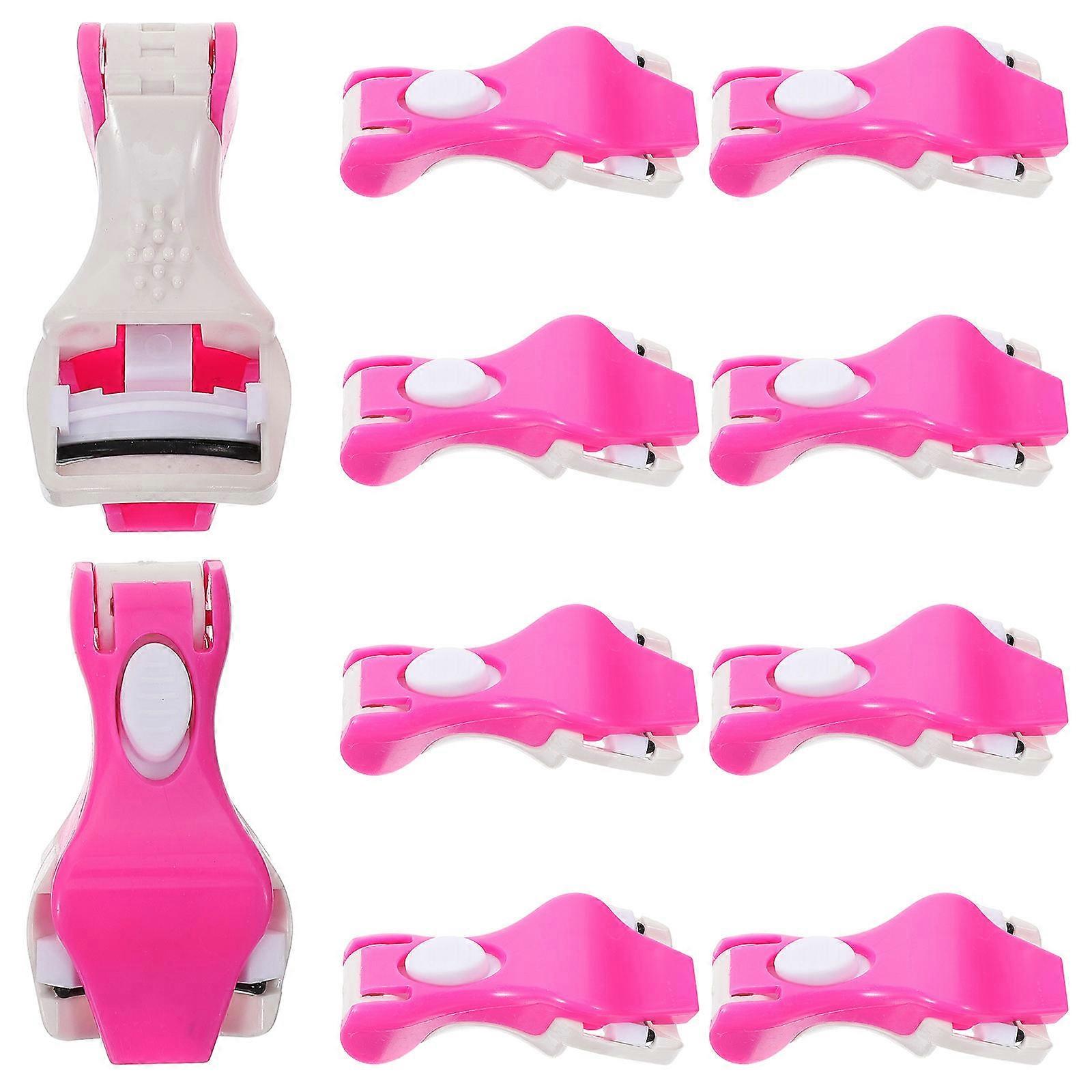 Manual Eyelash Curler Multi Color Lash Curling Tool 10Pcs for Makeup