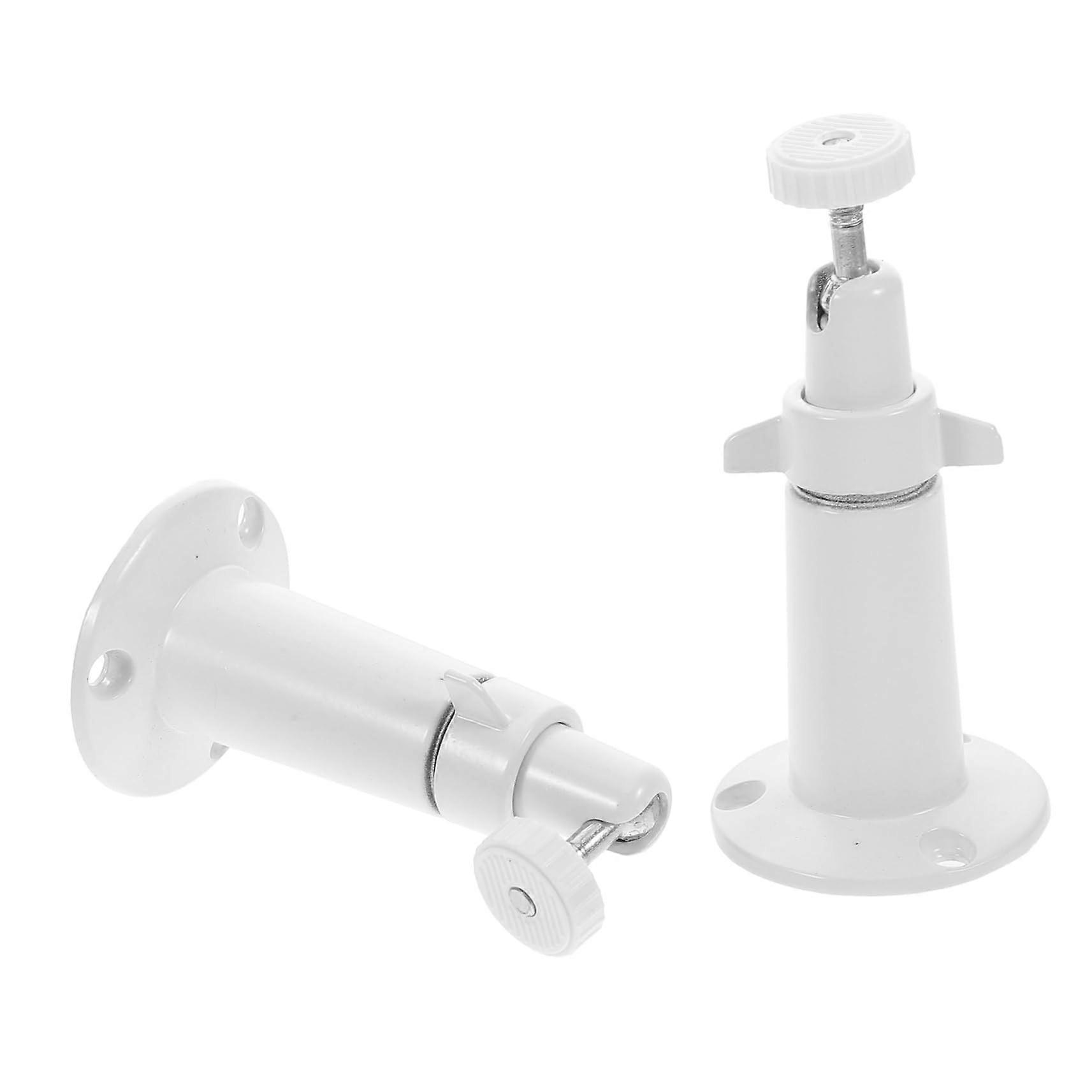 2pcs Universal Adjustable Security Camera Mount Bracket with Wall or Ceiling Installation