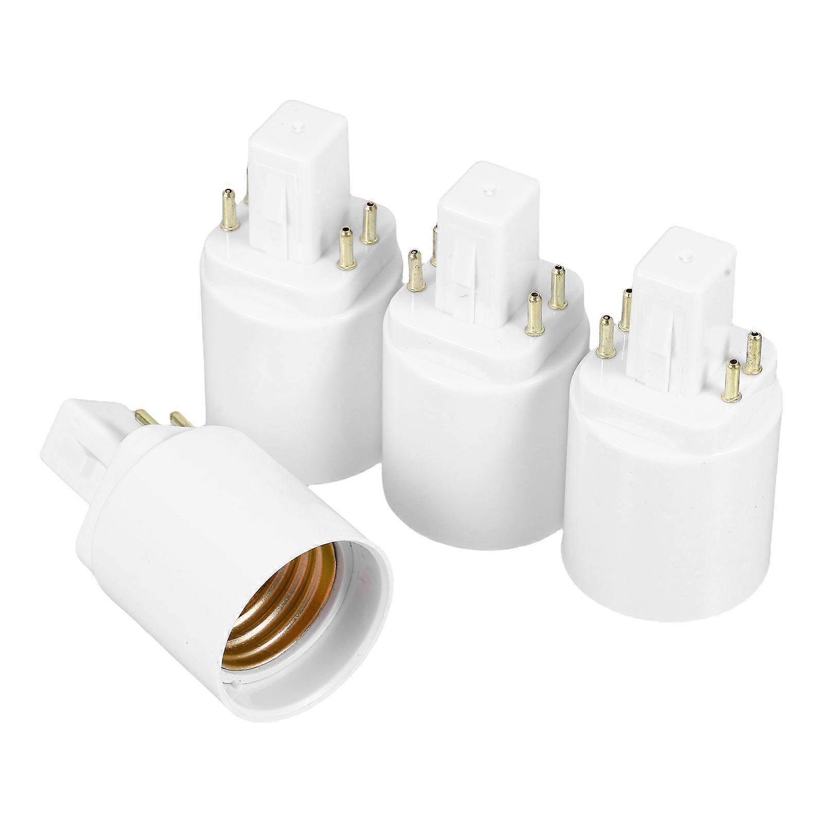 Light Socket Adapter G24q to E27 Lamp Holder for 12Pcs Usage