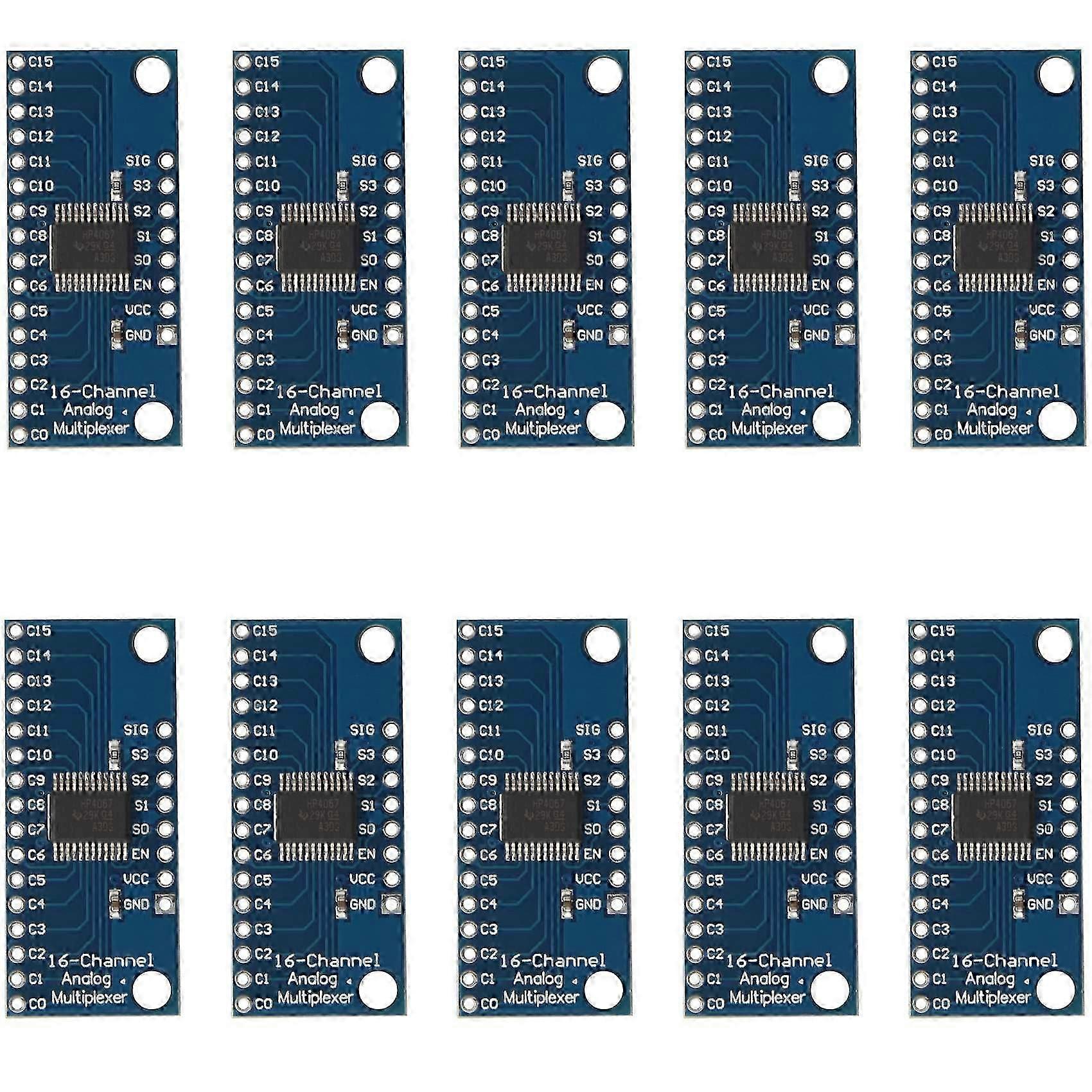10Pcs 16CH Analogue Multiplexer Module 74HC4067 CD74HC4067 Module