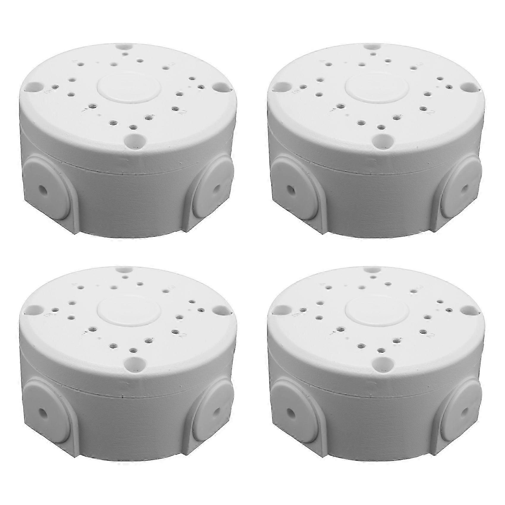 Universal Security Camera Junction Box Mount Bracket,Outdoor Use Waterproof Wall Ceiling Mount Cabl